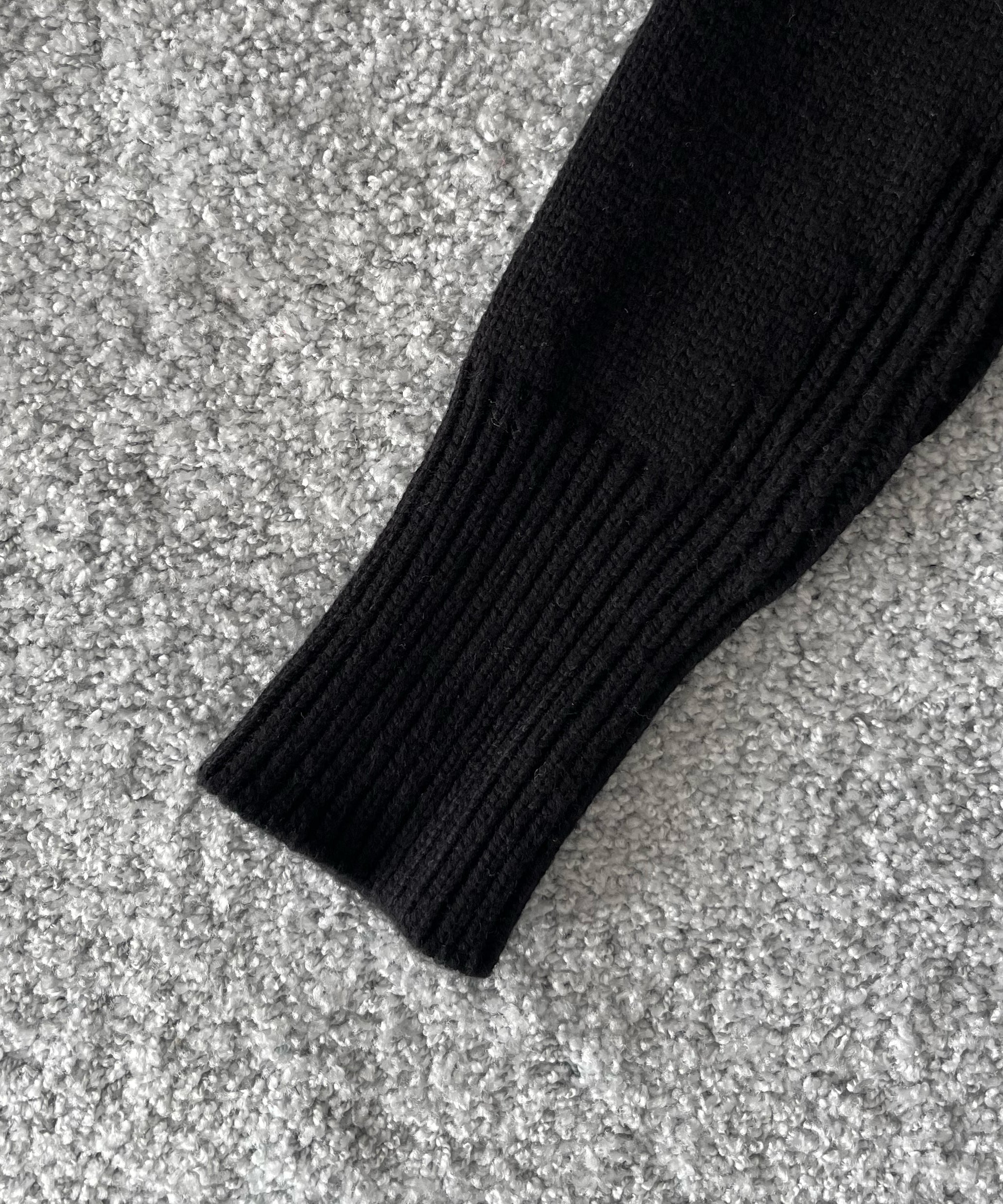 Basketcase Fisherman, knit "BLACK"