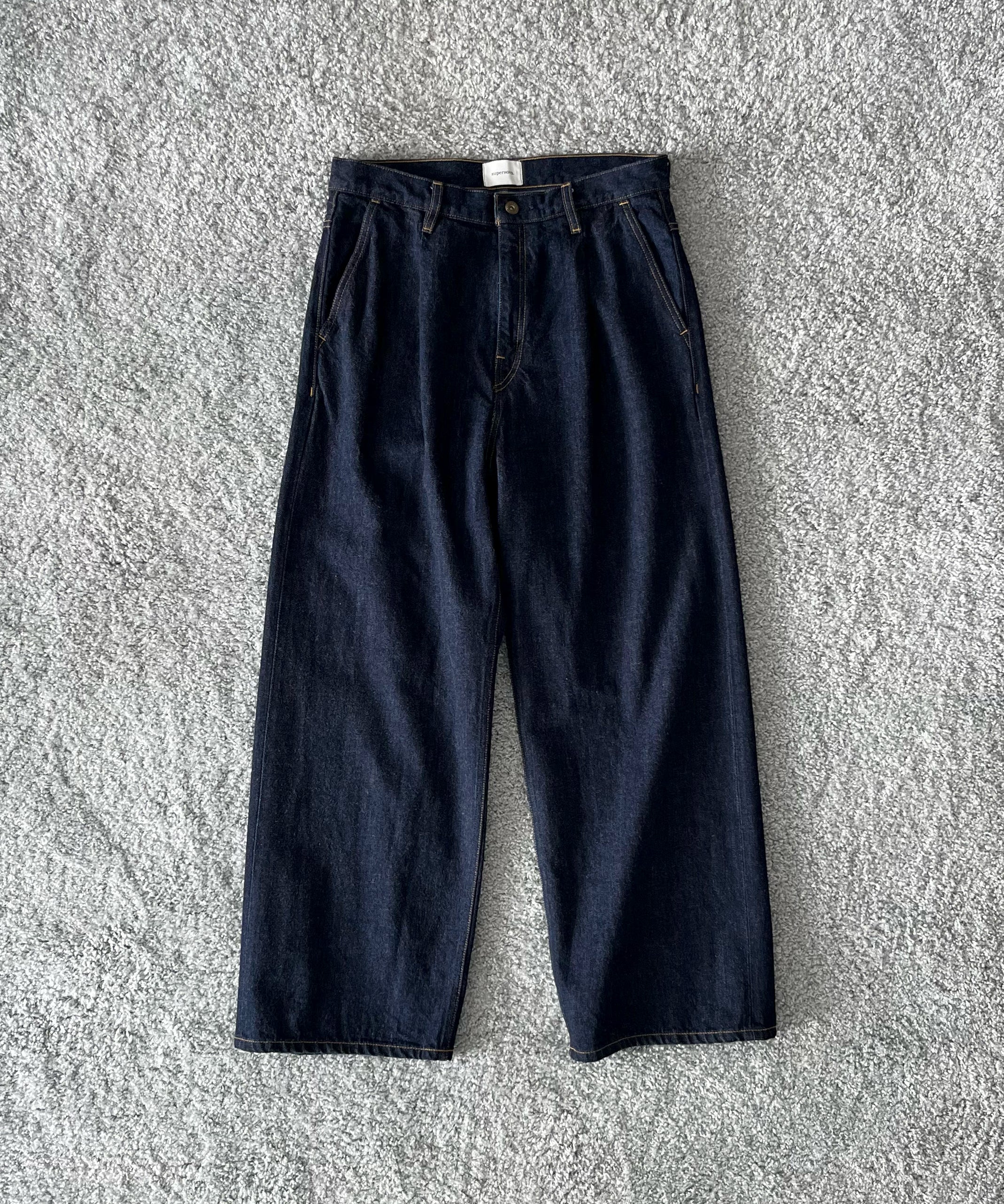 superNova. Wide selvedge jeans - one wash "INDIGO"