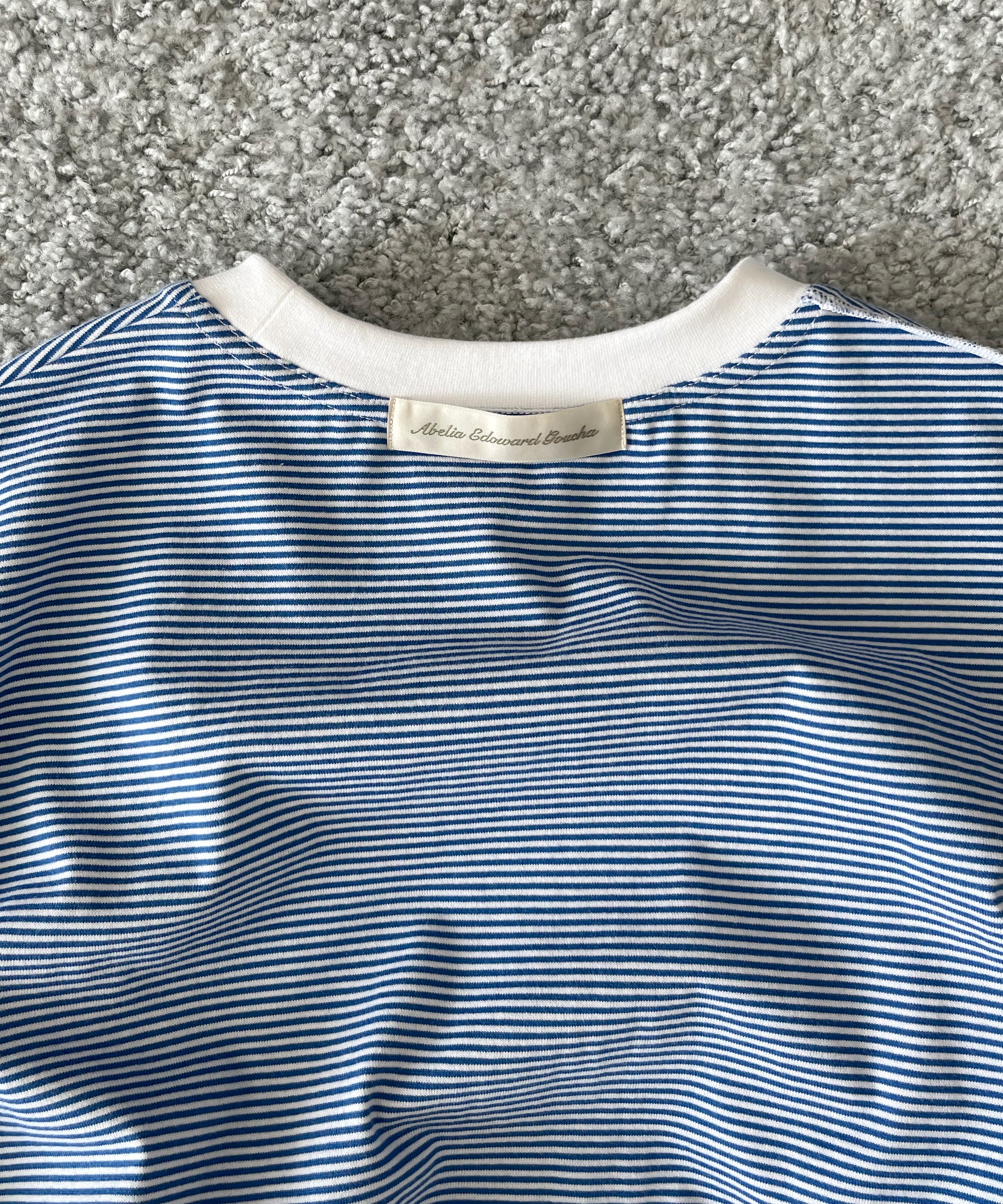 ABELIA EDOWARD GOUCHA Classic shirt "BLUE"