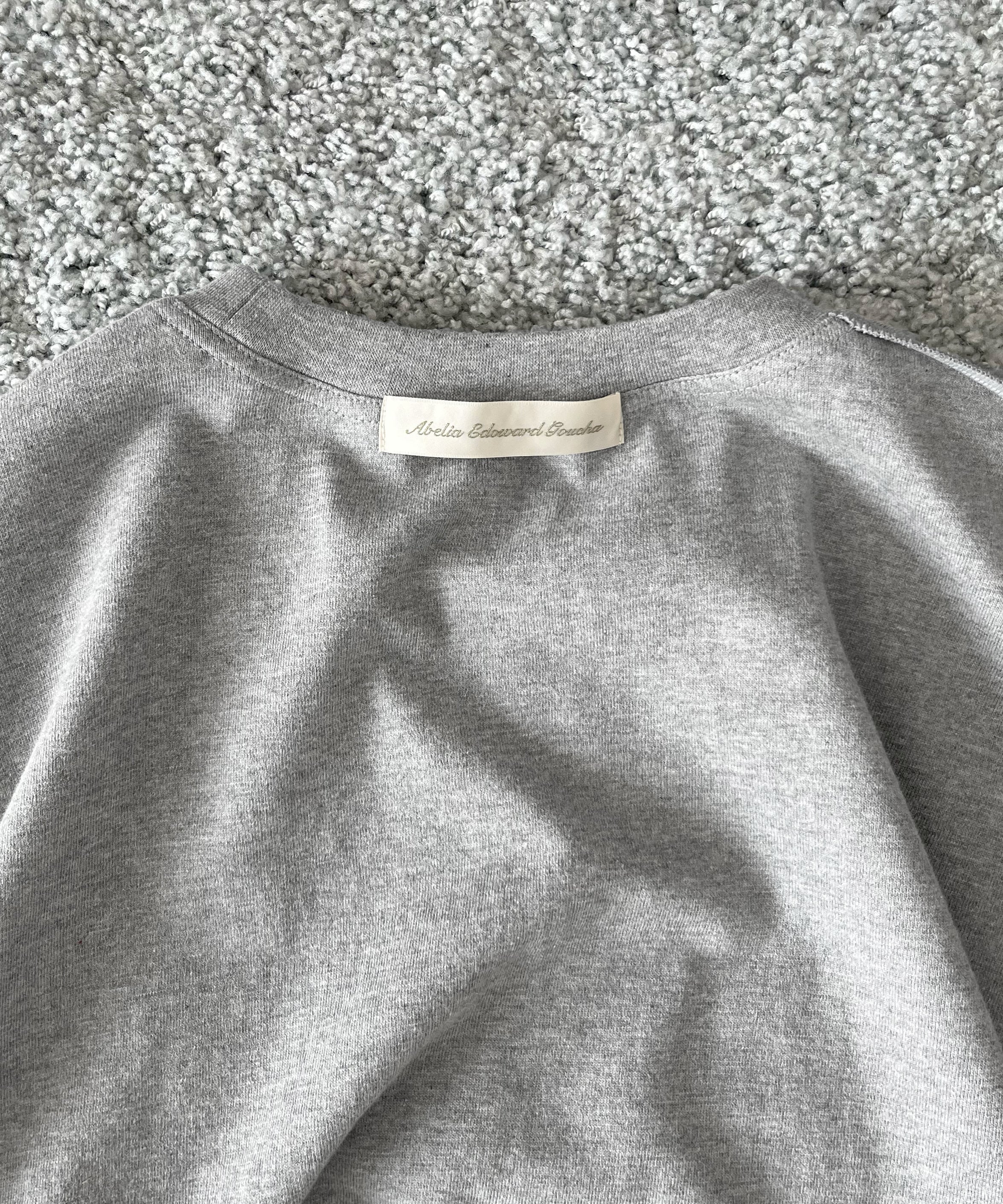 ABELIA EDOWARD GOUCHA Classic shirt "GRAY"