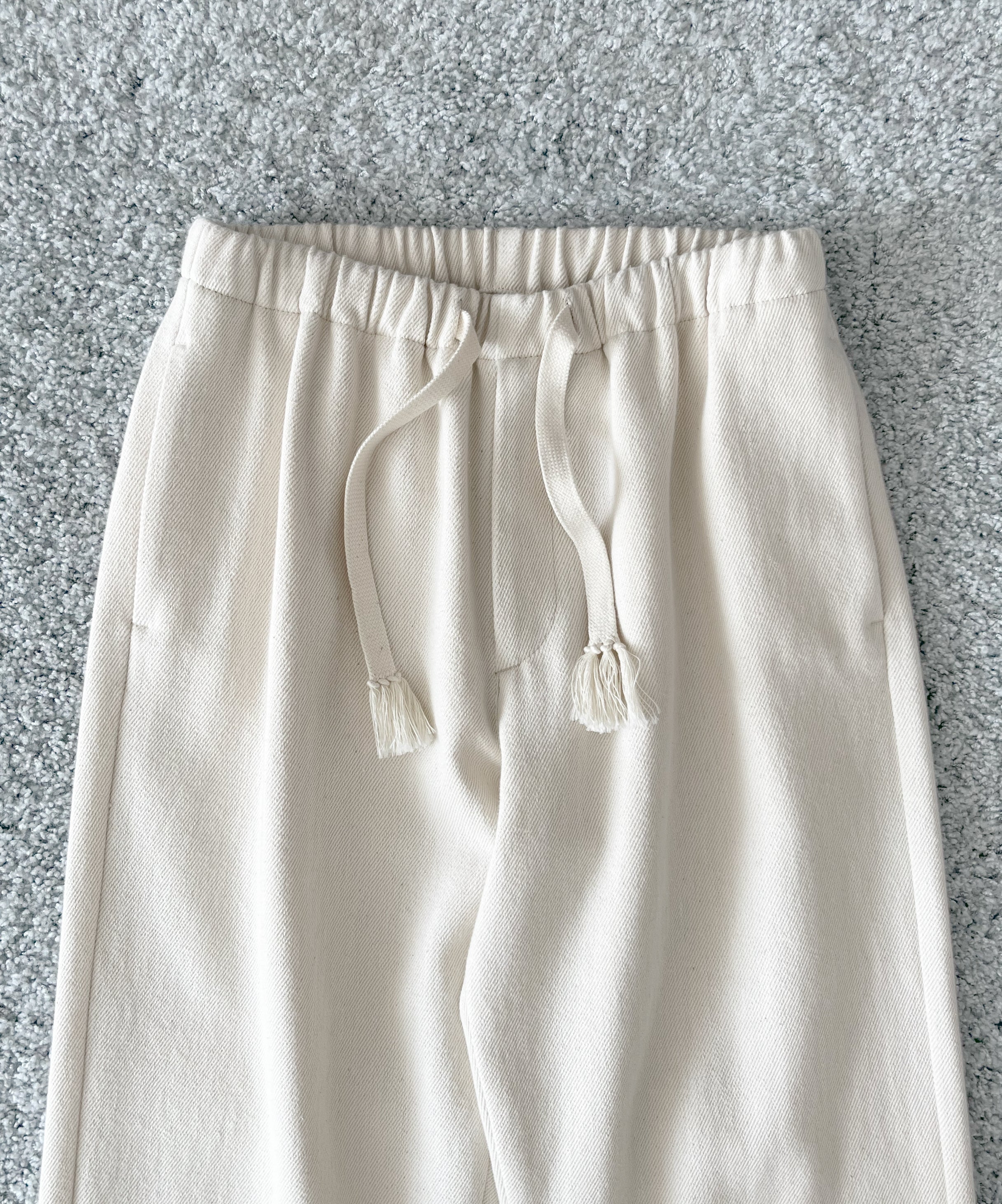 OLD FOLK HOUSE At home denim "IVORY"