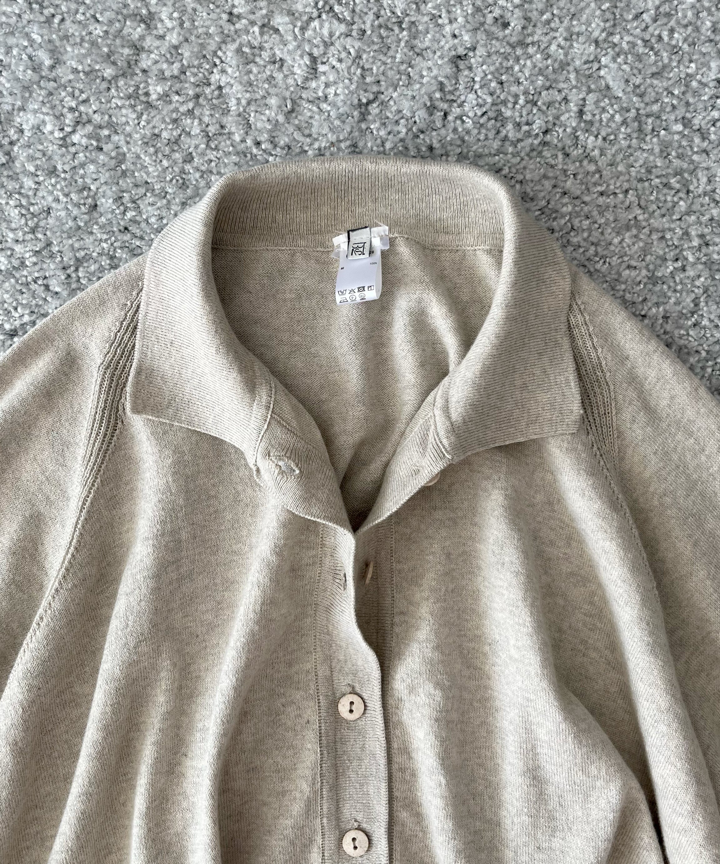 Baserange Soar polo M,L "GREYMELANG"