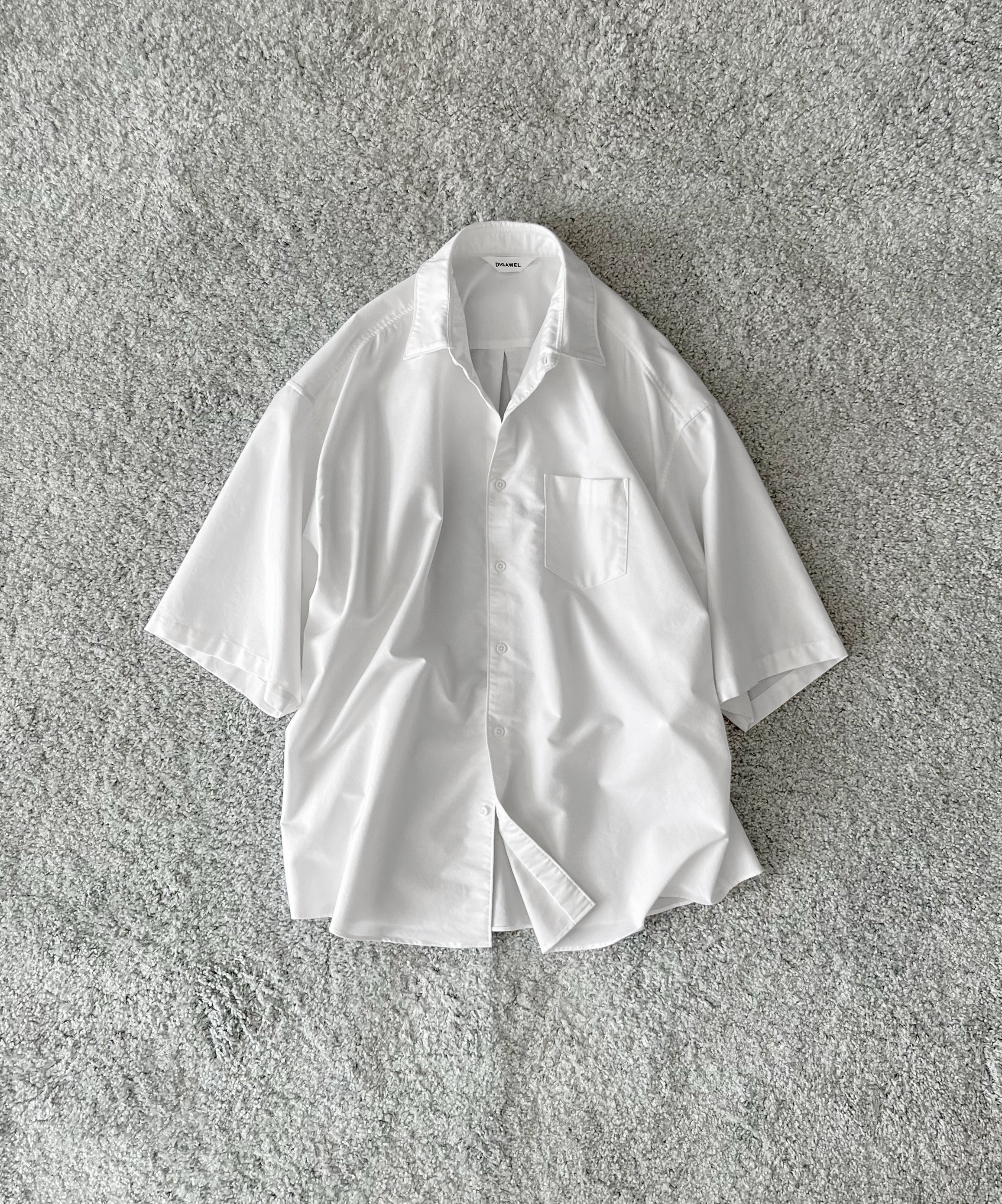 DIGAWEL【ディガウェル】Oversized s/s shirt 
