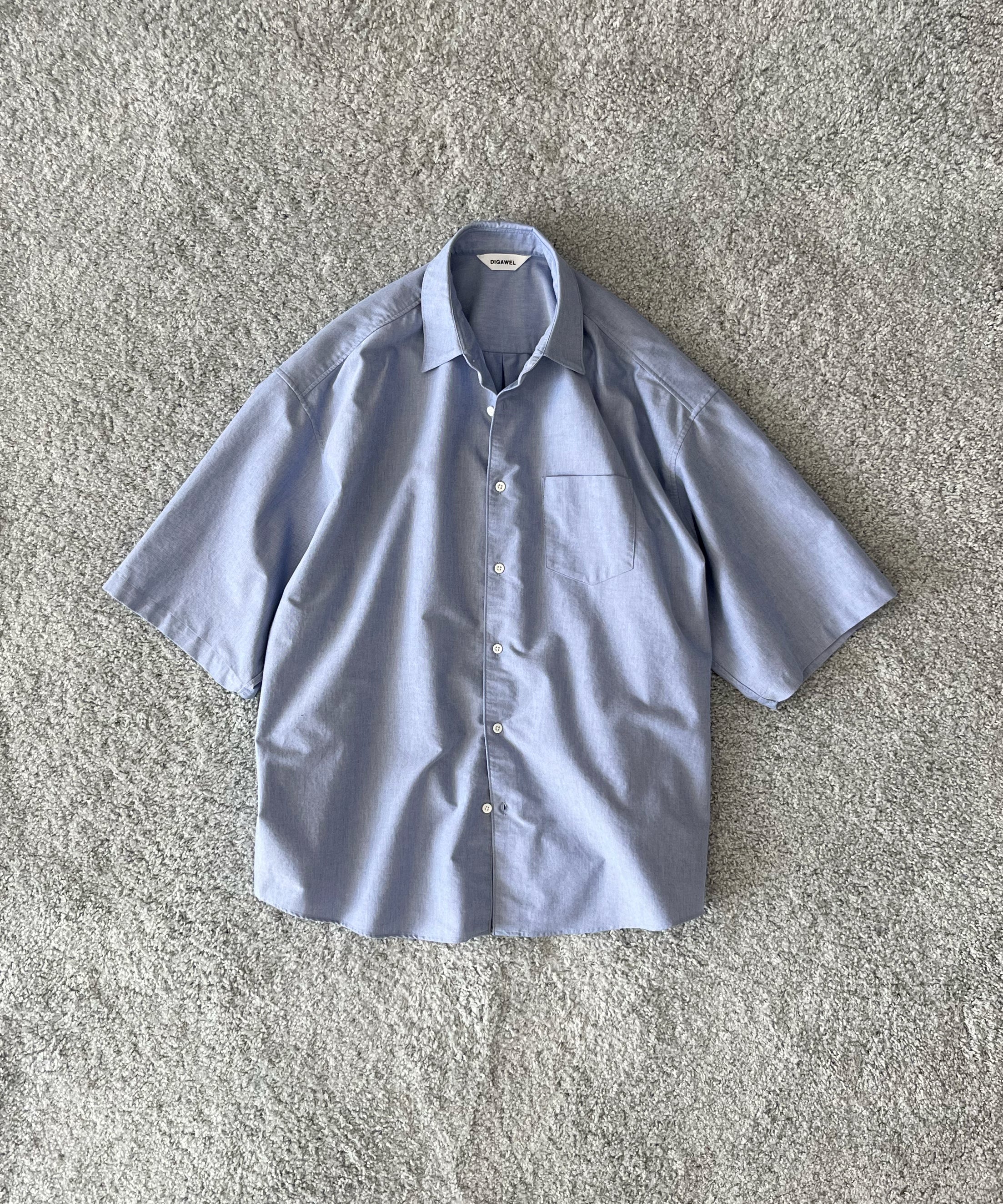 DIGAWEL【ディガウェル】Oversized s/s shirt 