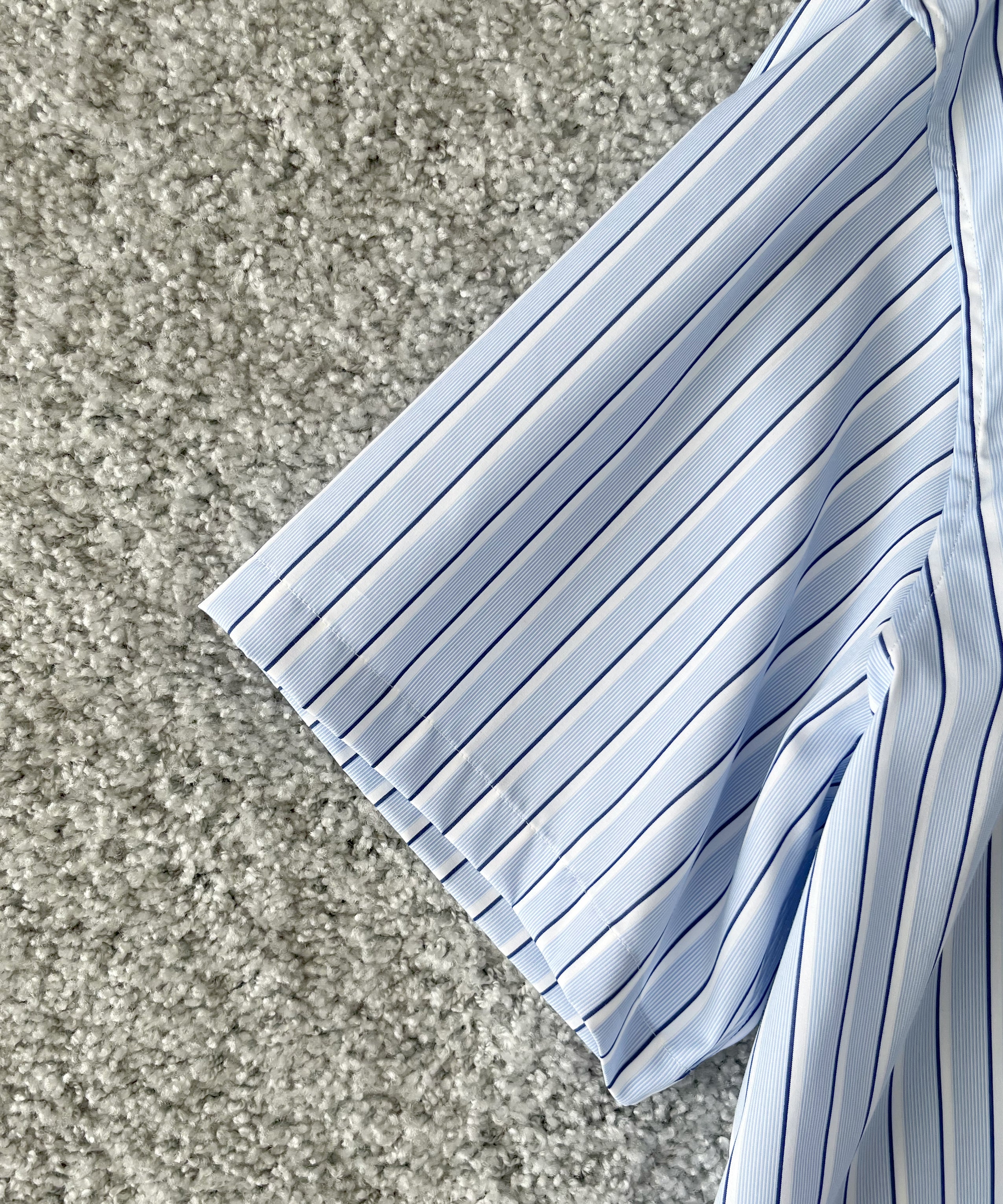 DIGAWEL Buttondown s/s shirt "BLUE"