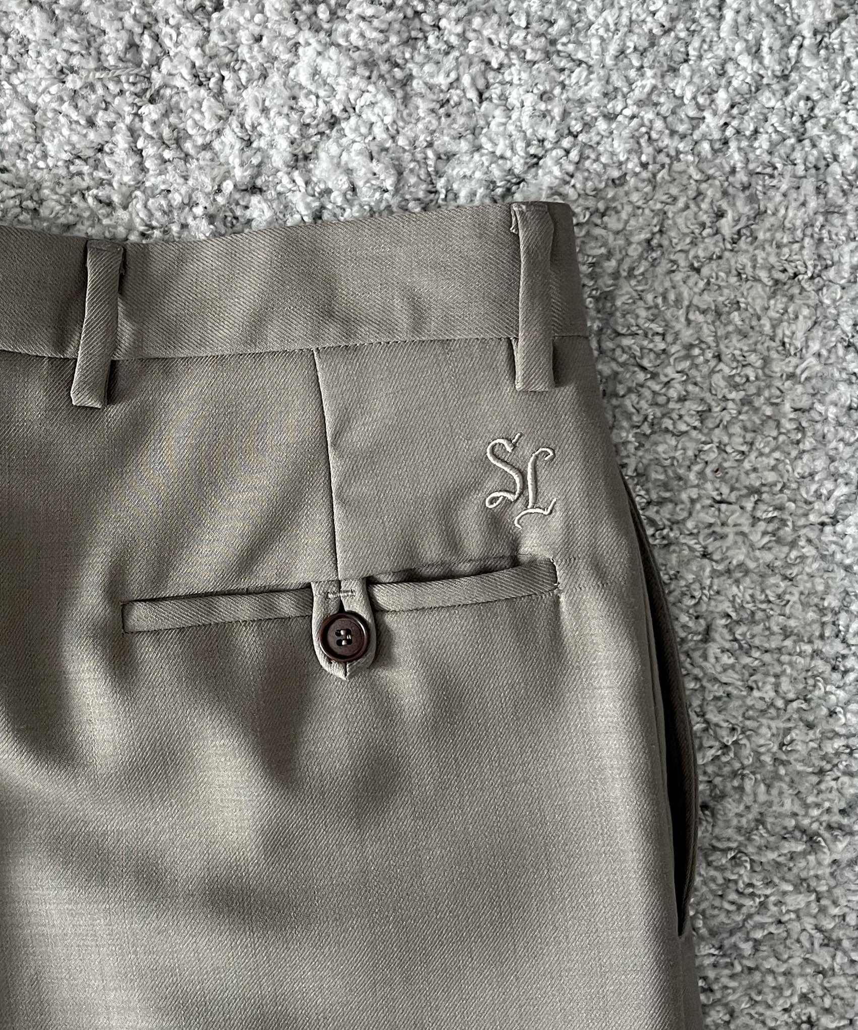 SECOND/LAYER Tio pant "MUSHROOM"