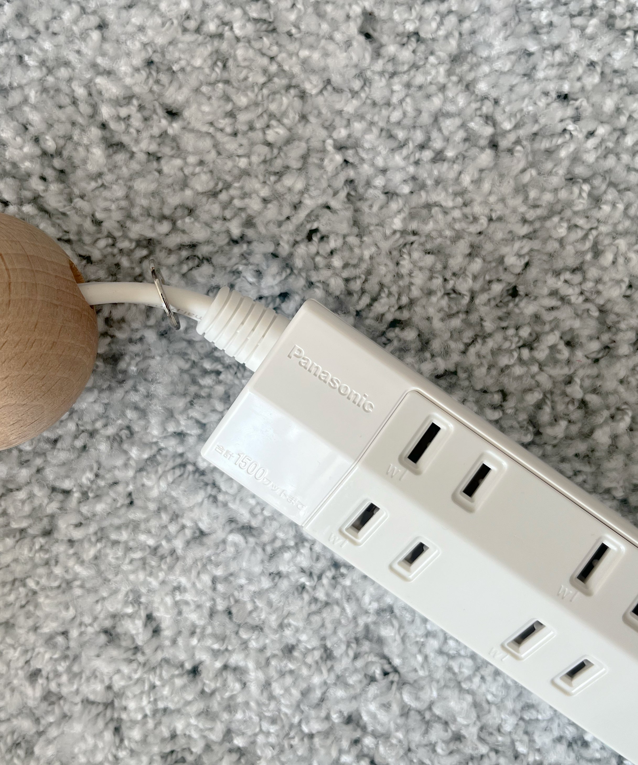 BLESS ブレス　Cable Jewelry Multiplug 電源タップ BLESS【ブレス】Cable jewelry multiplug wooden elements 1.4m