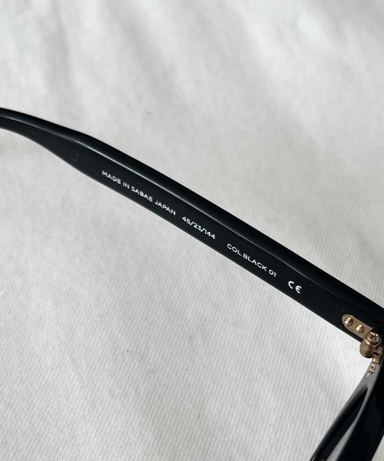 NOCHINO OPTICAL "Nochino" "#1 GLOSS BLACK × CLEAR to GREY"