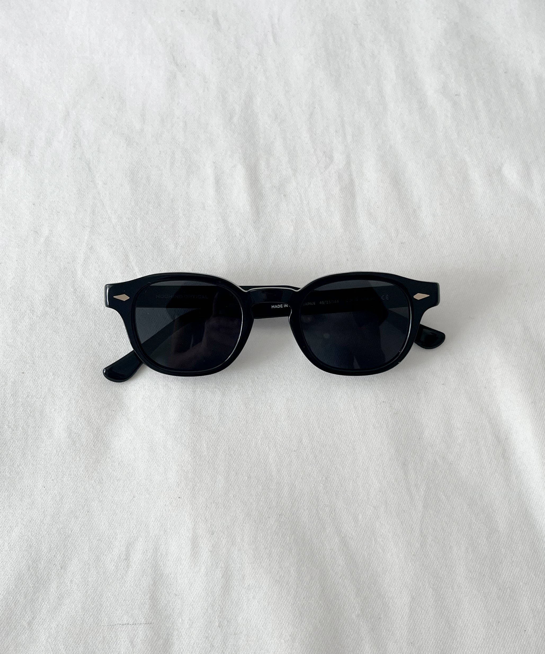 NOCHINO OPTICAL "Nochino" "#4 GLOSS BLACK × DARK GREY"