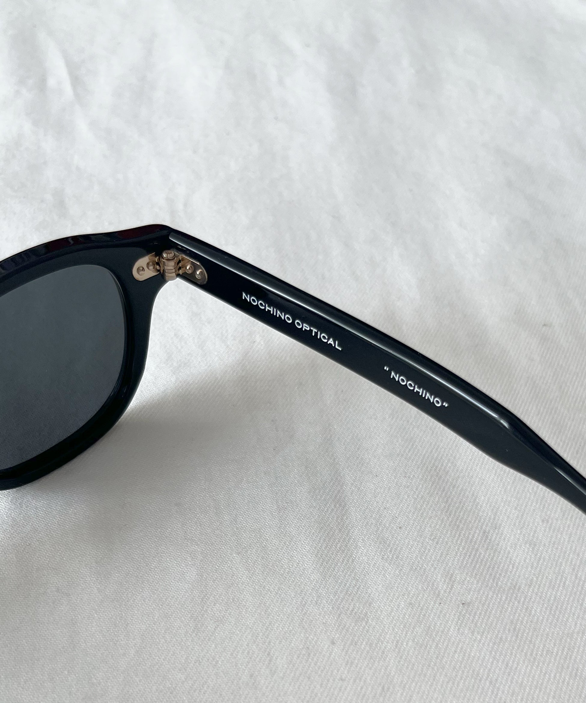 NOCHINO OPTICAL "Nochino" "#4 GLOSS BLACK × DARK GREY"