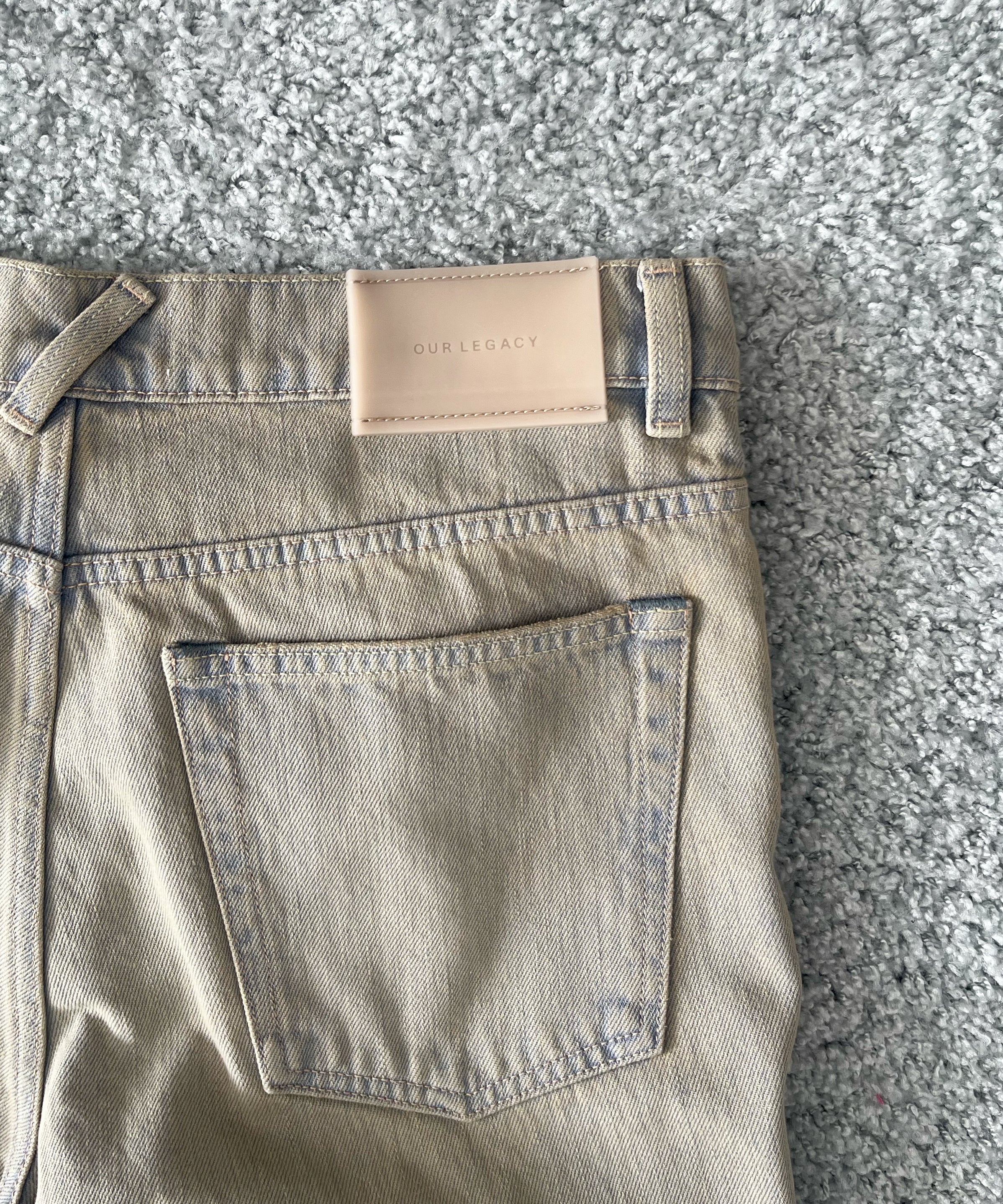 OUR LEGACY 70s cut "LUME WASH"