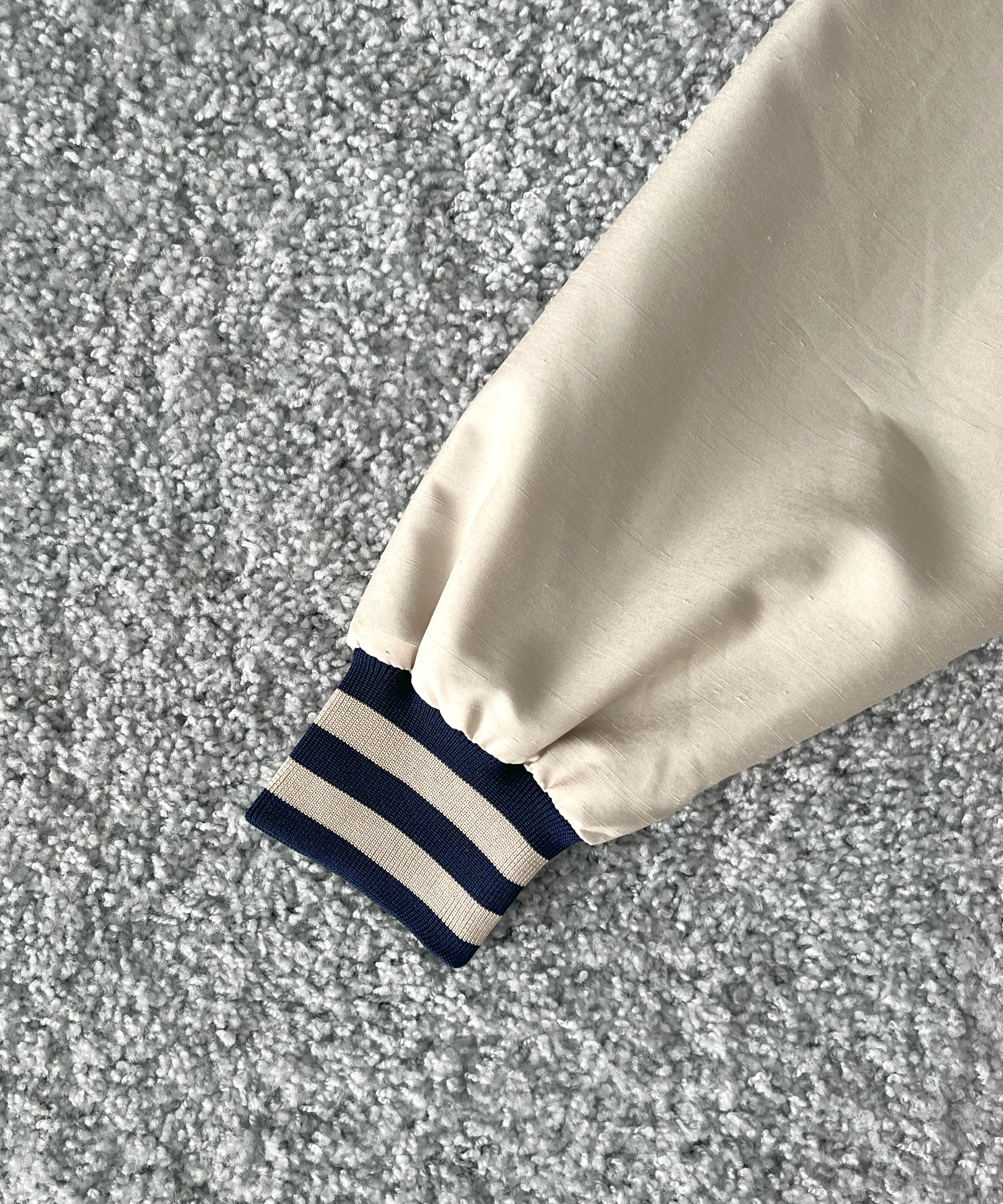 NEEDLES【ニードルズ】 Stadium jacket - poly shantung 