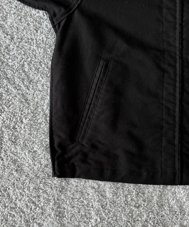 well Moleskin jacket "BLACK"