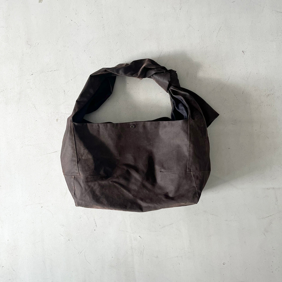 Omar Afridi【オマールアフリディ】Washed knotted Lidia bag 