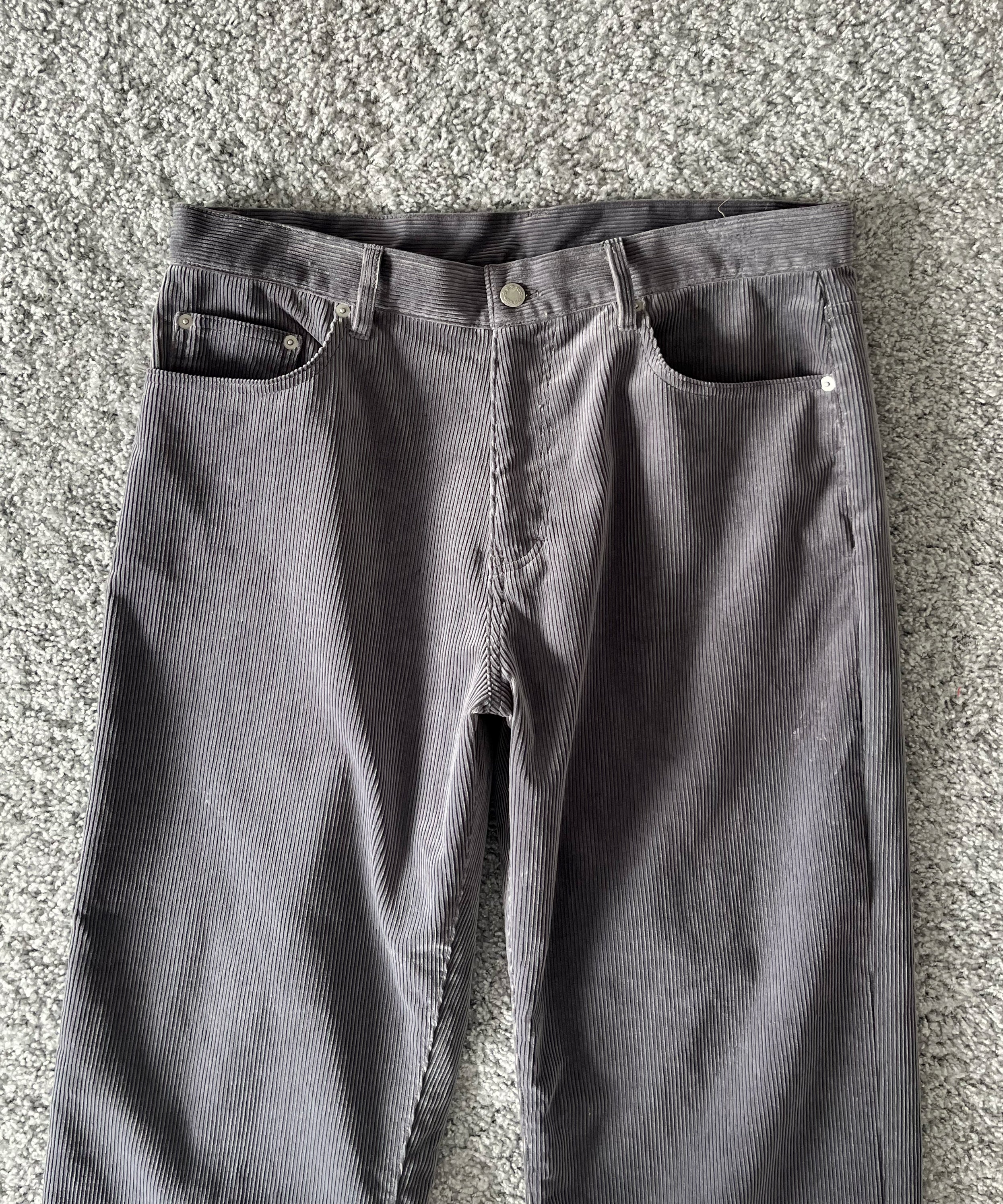 KAIKO Corduroy pants "GRAY"