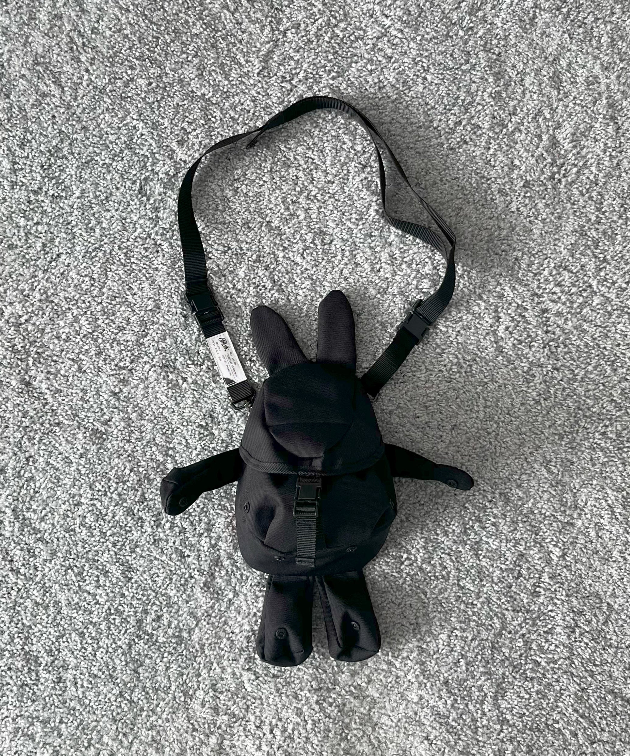 PHINGERIN Rabbit pouch "BLACK"