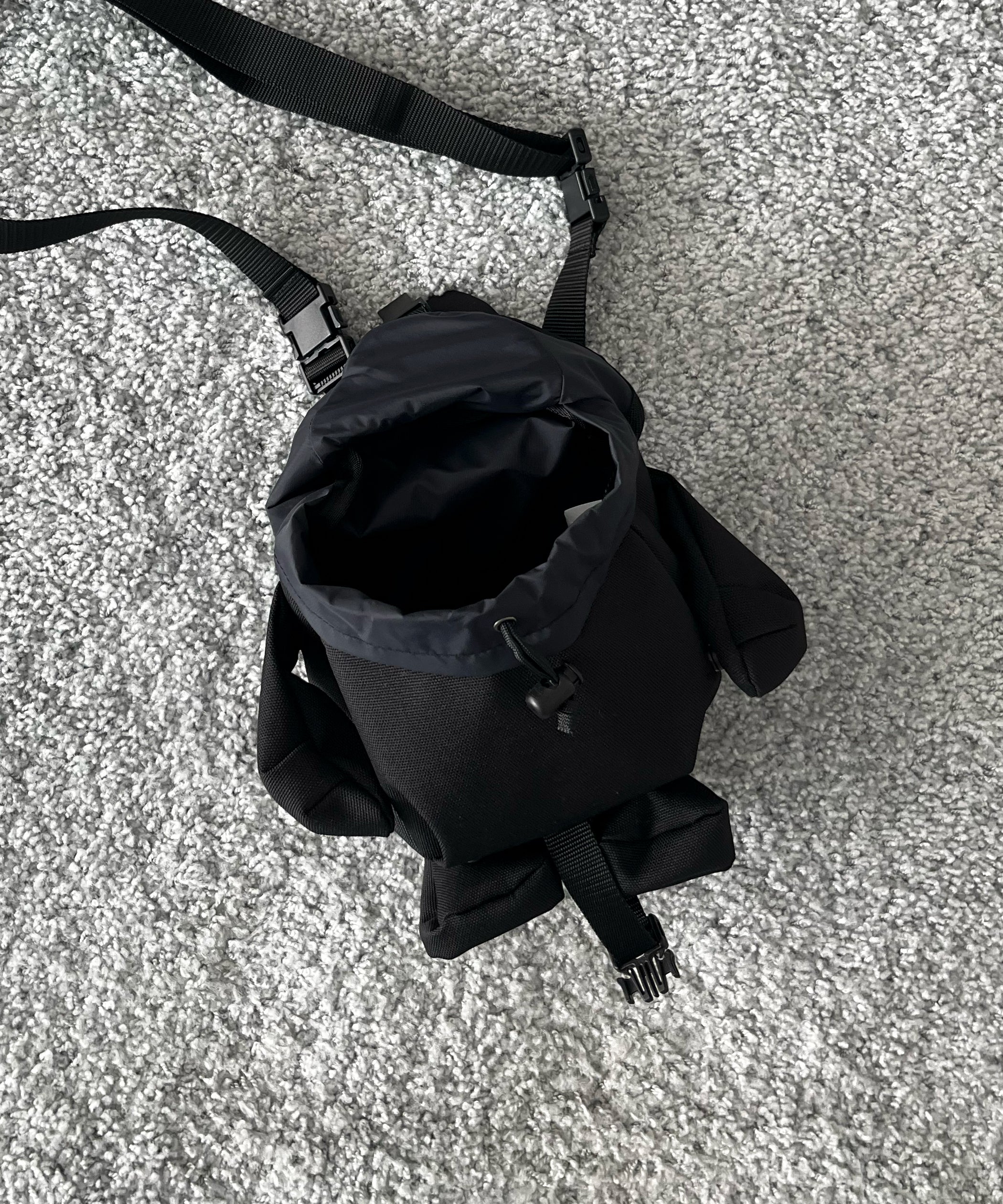 PHINGERIN Rabbit pouch "BLACK"