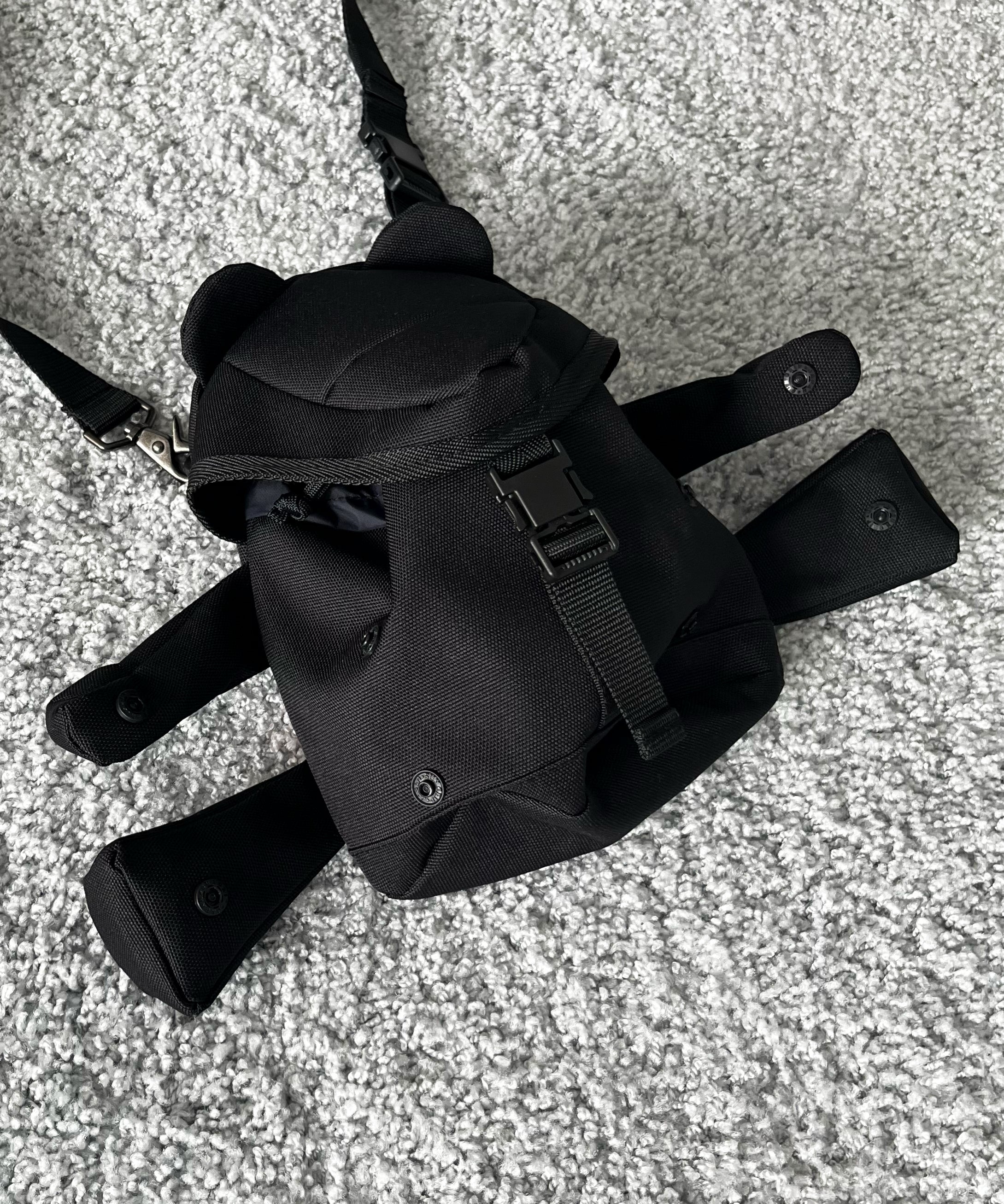 PHINGERIN Cumalice pouch "BLACK"