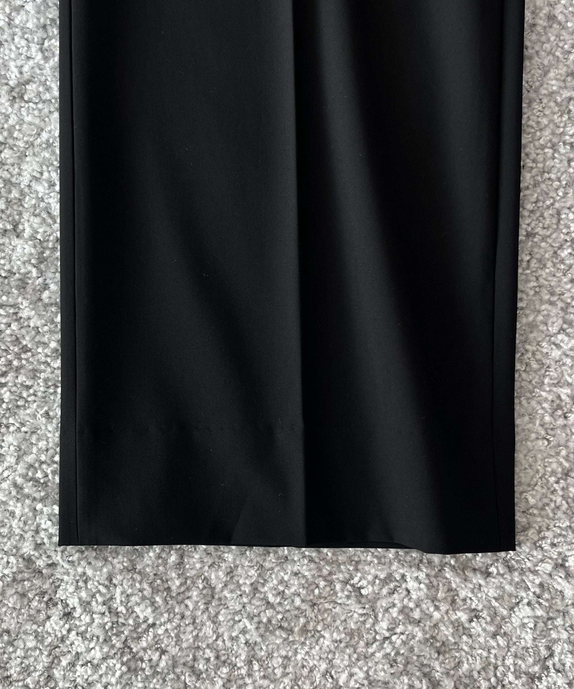 KAIKO Low rise slacks "BLACK"