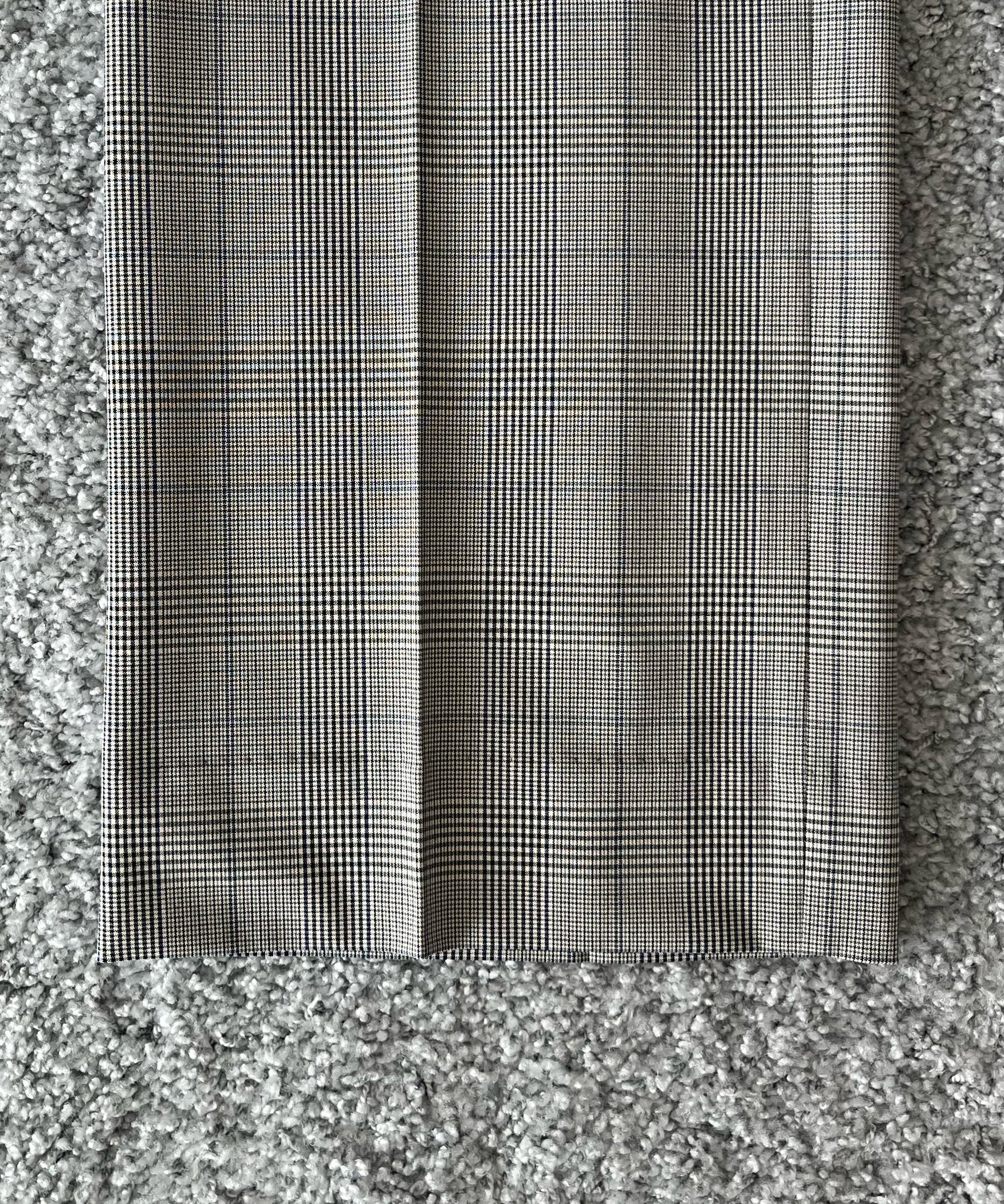 KAIKO Low rise slacks "GRAY CHECK"