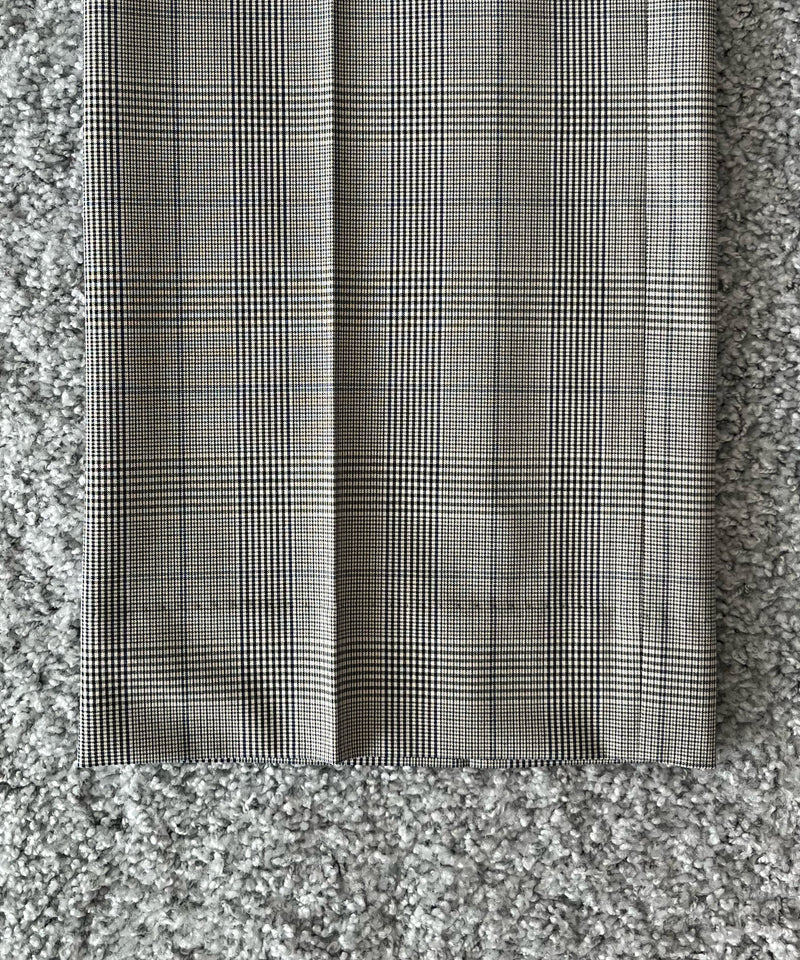 KAIKO Low rise slacks "GRAY CHECK"