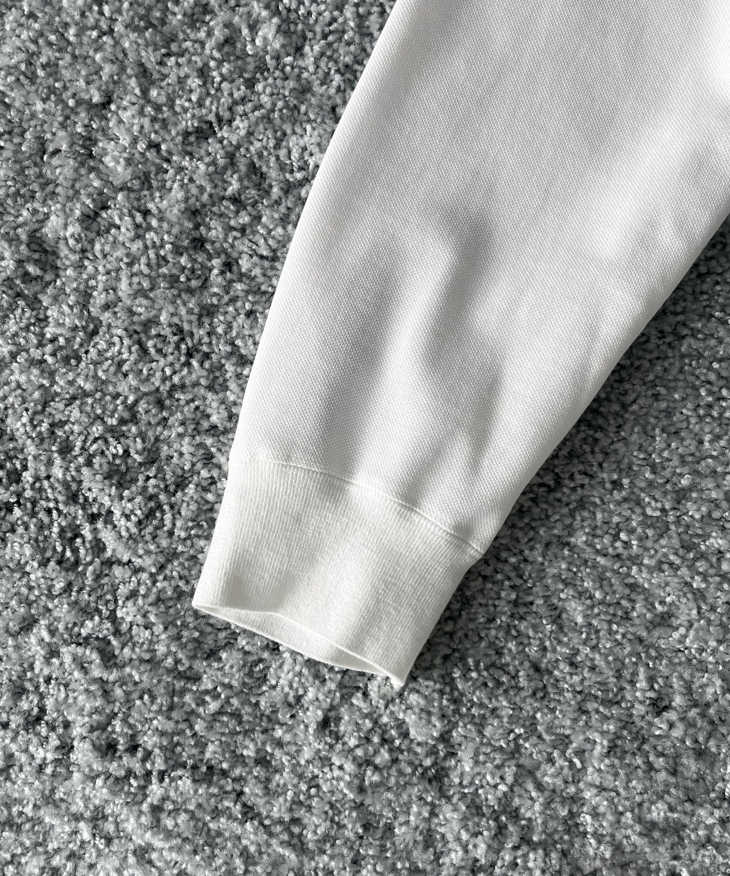 NEONSIGN Unfinished polo "hcs" ls "OFF WHITE"