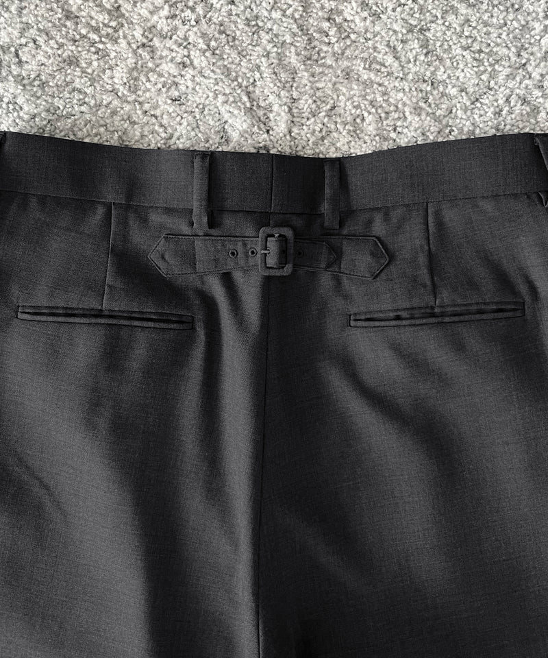 DEVINUSAGE Loose slacks "GRAY"