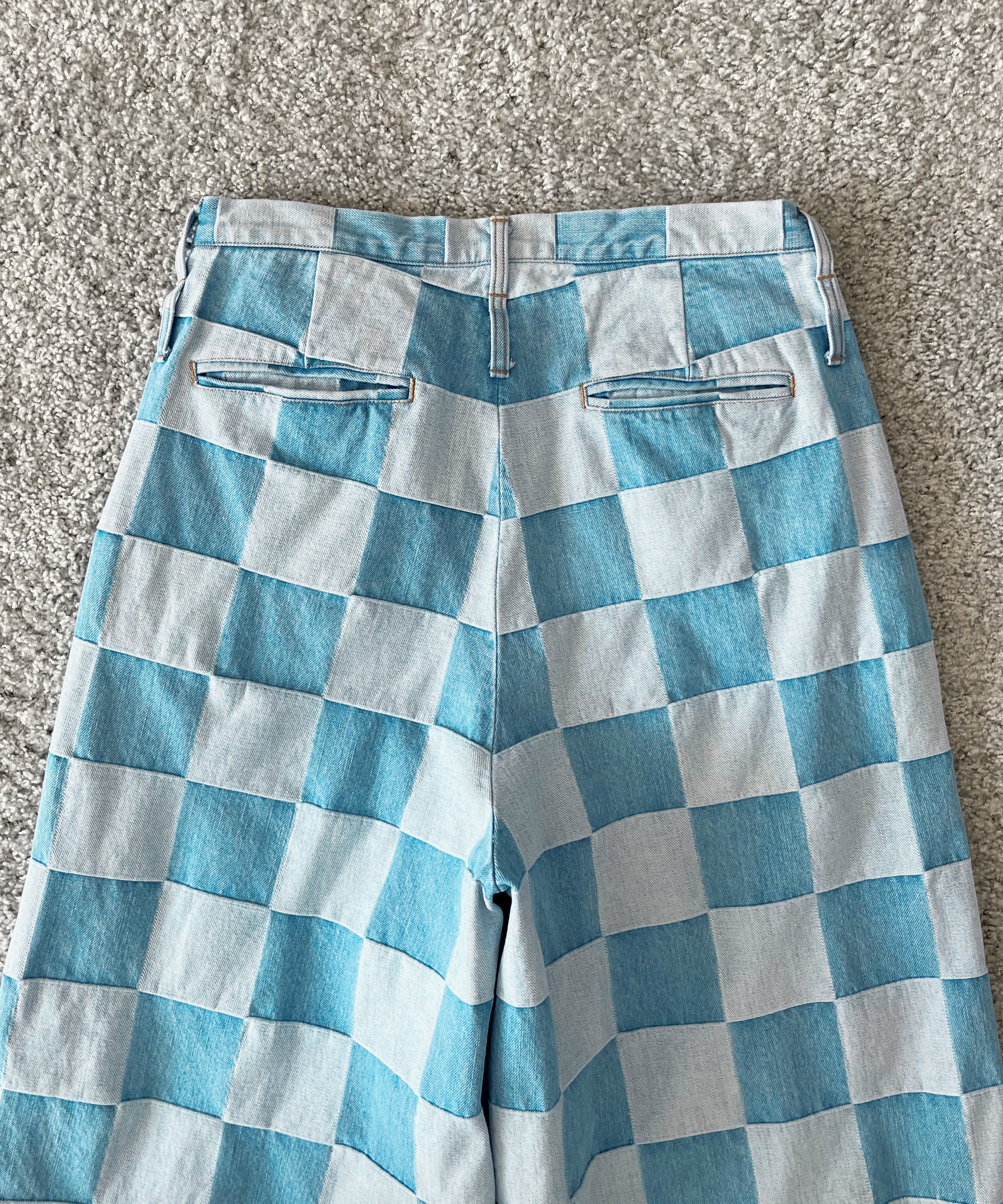 RANDY Stuffed "CHECK DENIM"