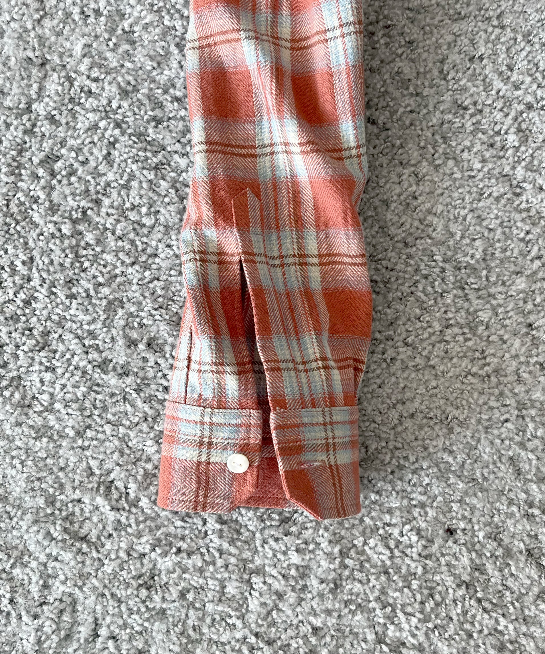 SECOND/LAYER Sherman ls shirt “CHECKERED RED”