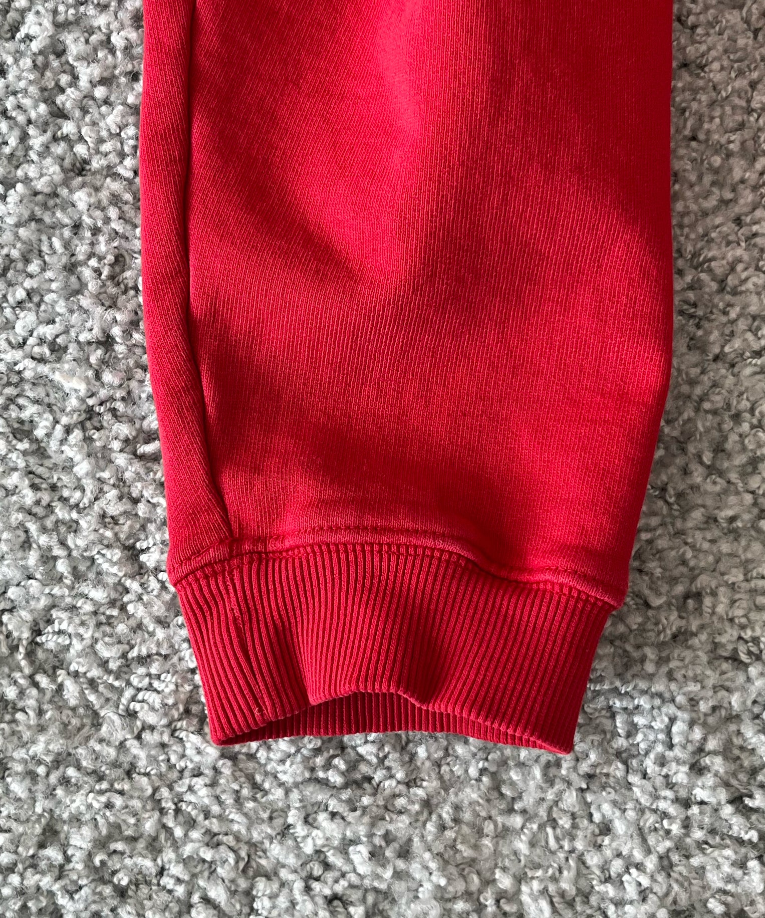 SECOND/LAYER Rola zip hoodie "WASHED RED"