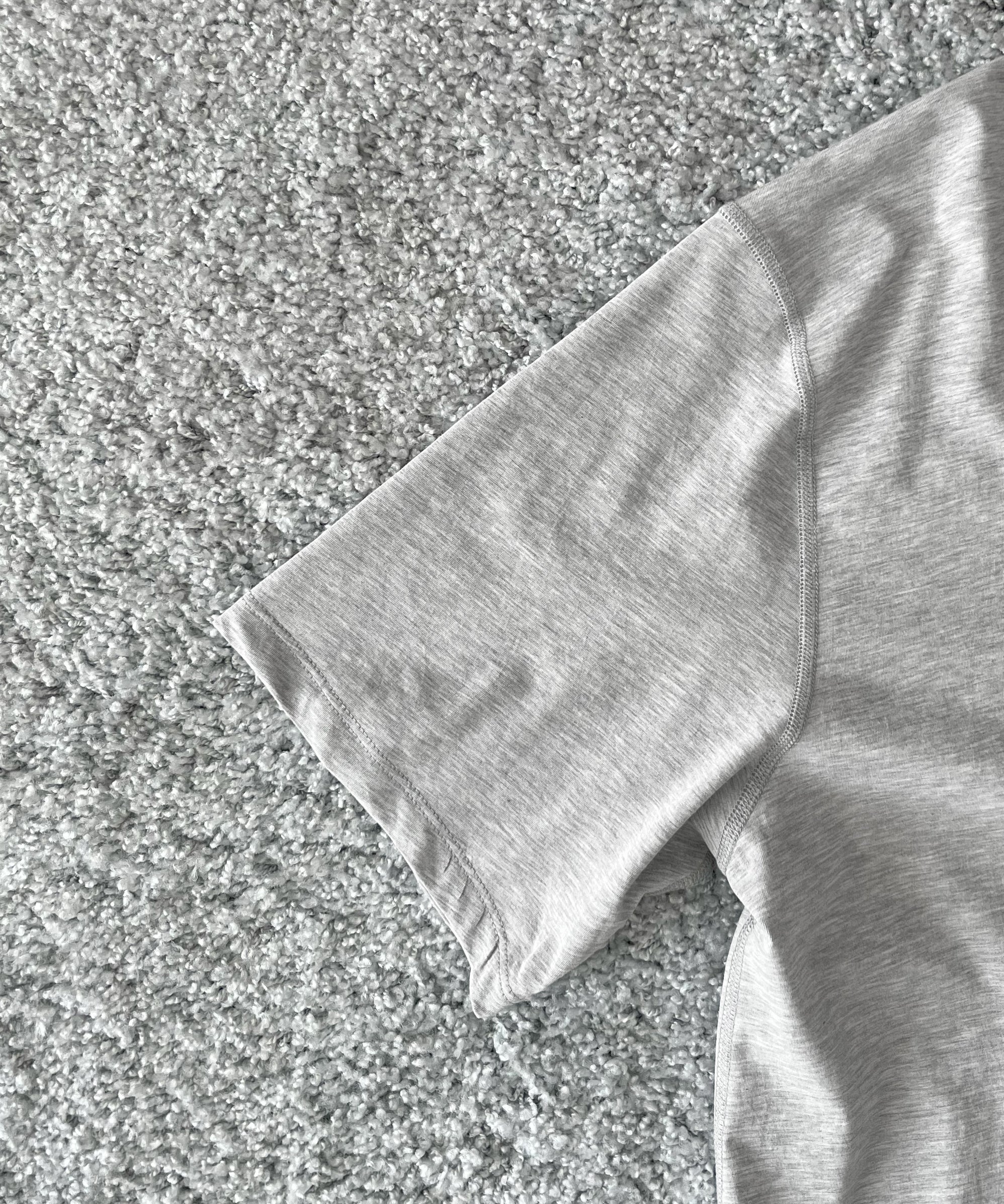 KAIKO H neck t-shirts "TOP GRAY"