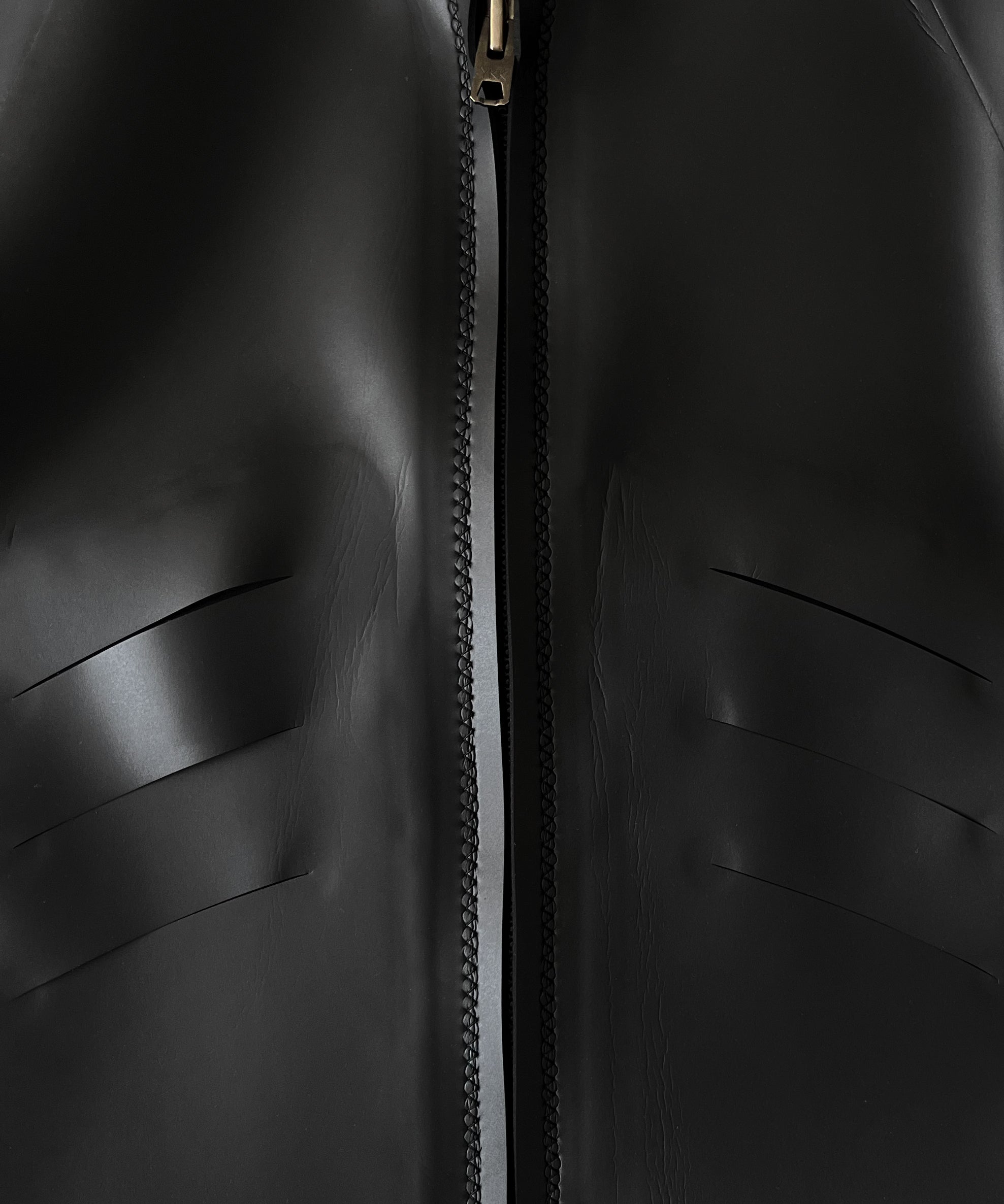 D.W.W.W × Scales shark leather skin jacket "BLACK"