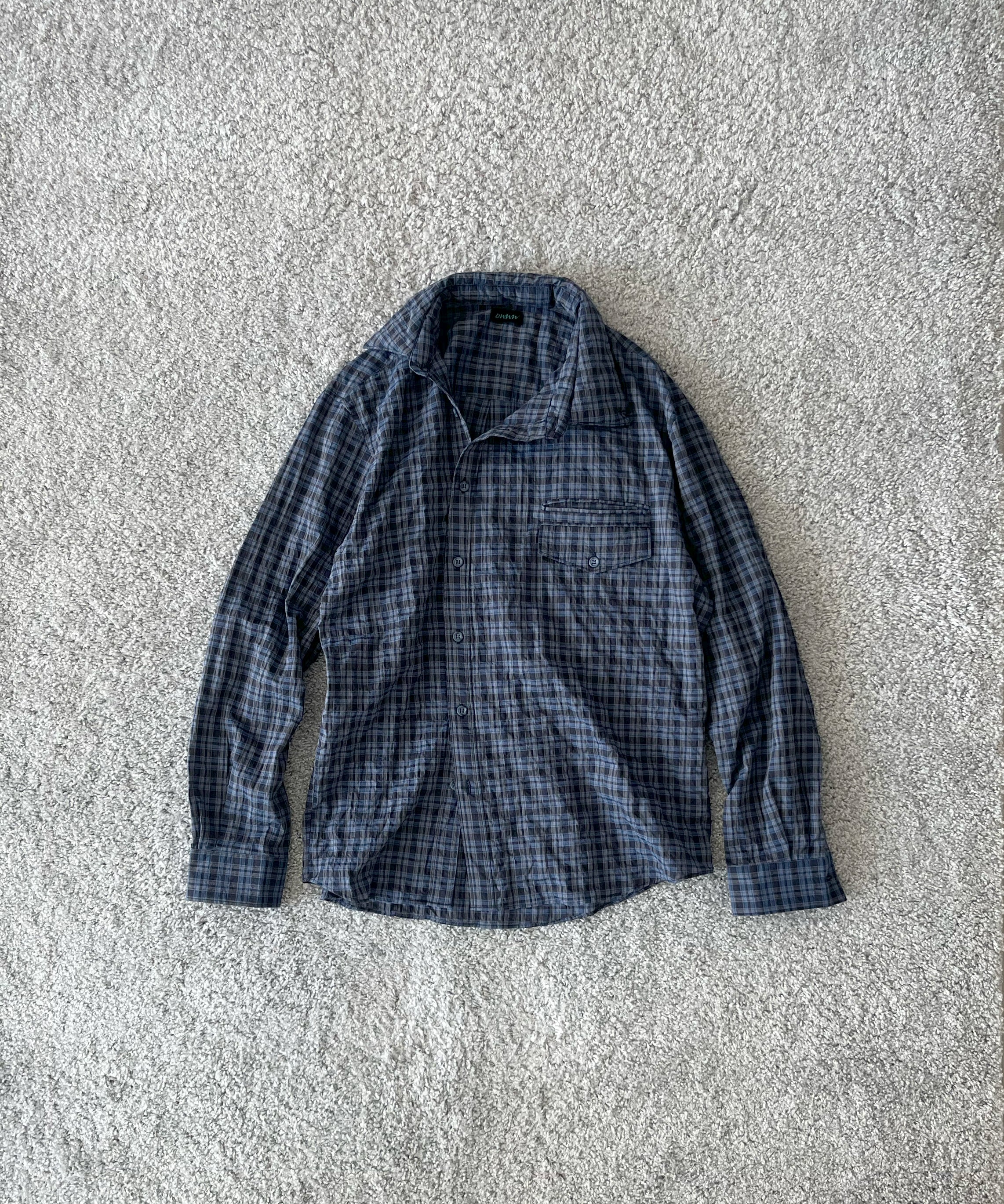 D.W.W.W Notch puffy "GRAY"