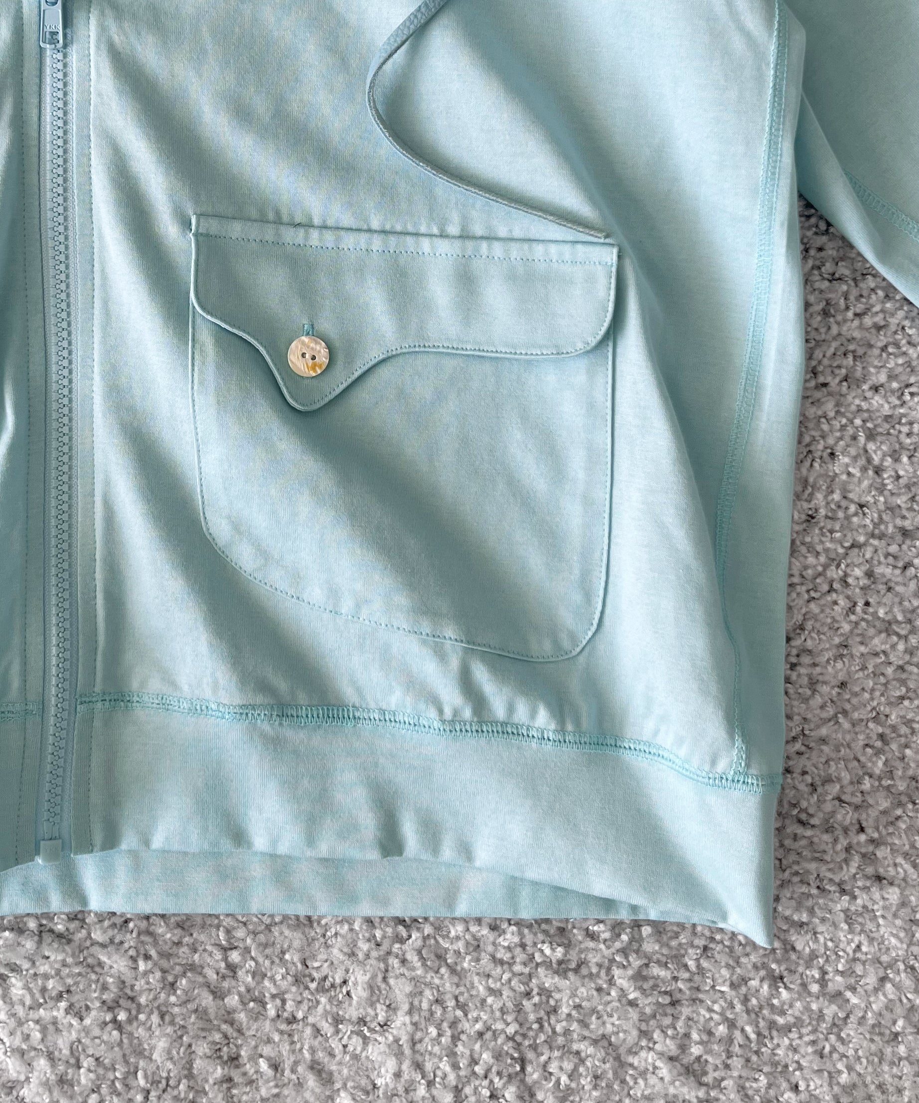 D.W.W.W Merfolk hoodie "TURQUOISE"