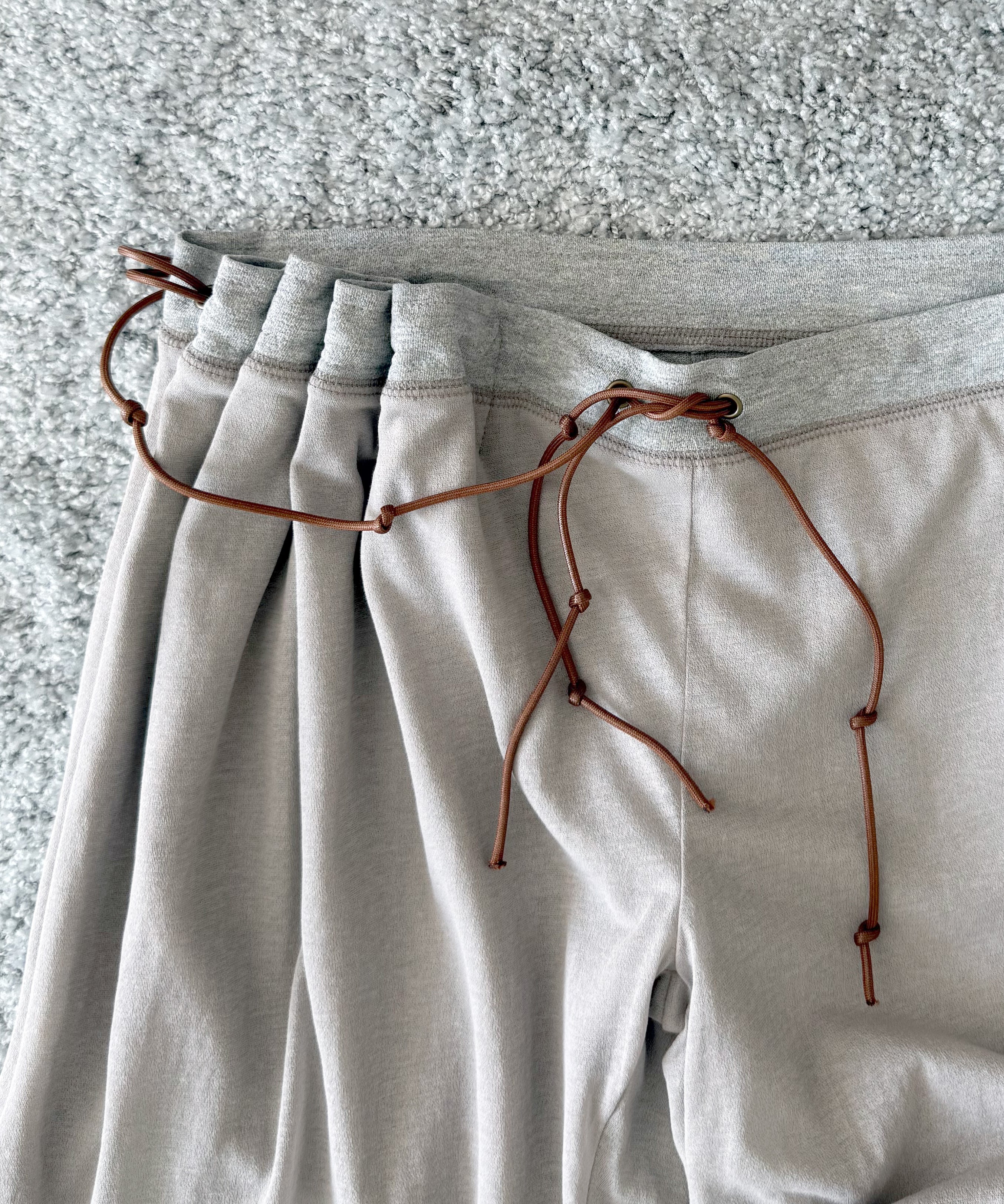 ULIKASANCTUS Curtain half pants "BEIGE"