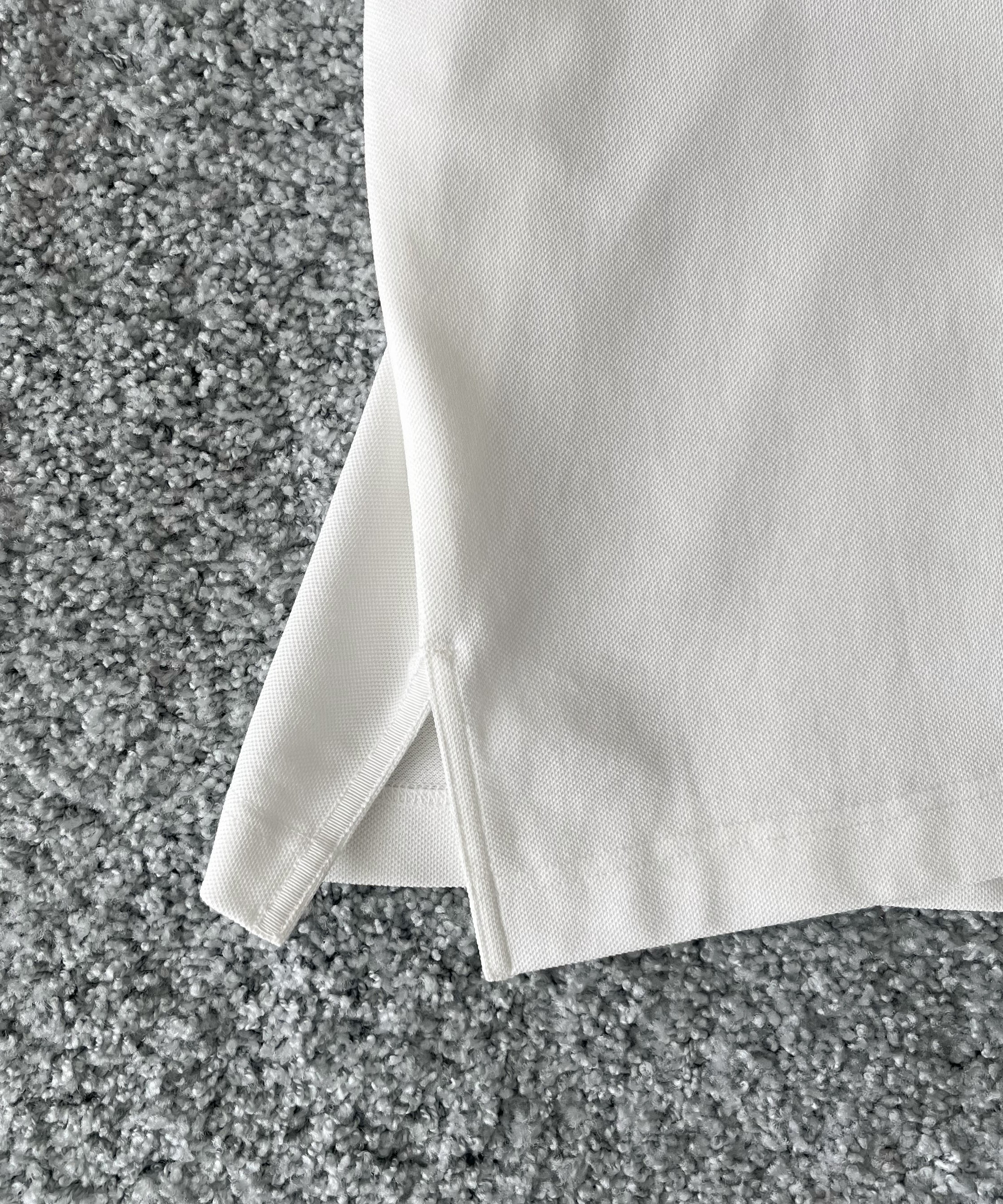 NEONSIGN Unfinished polo "hcs" "OFF WHITE"