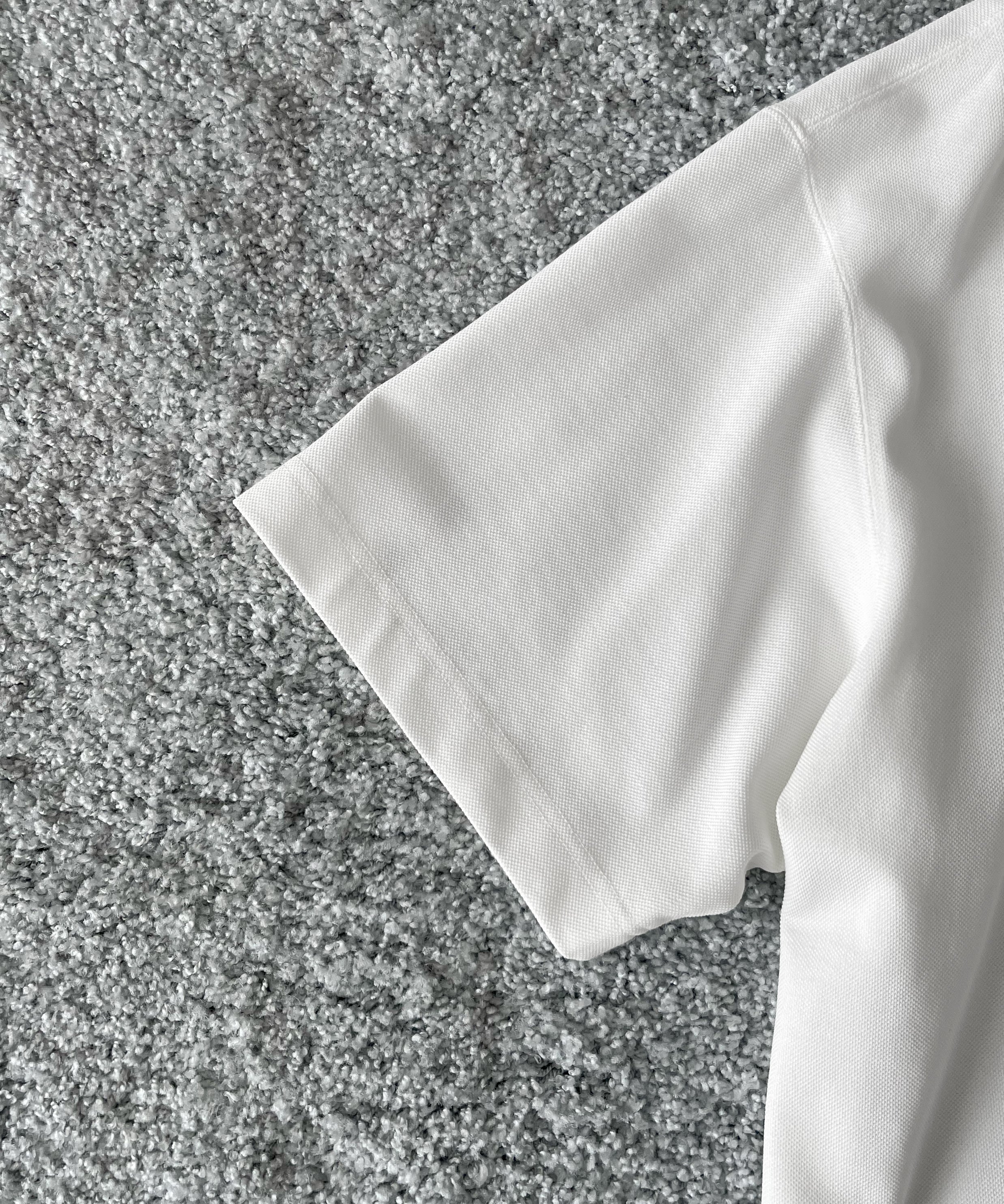 NEONSIGN Unfinished polo "hcs" "OFF WHITE"