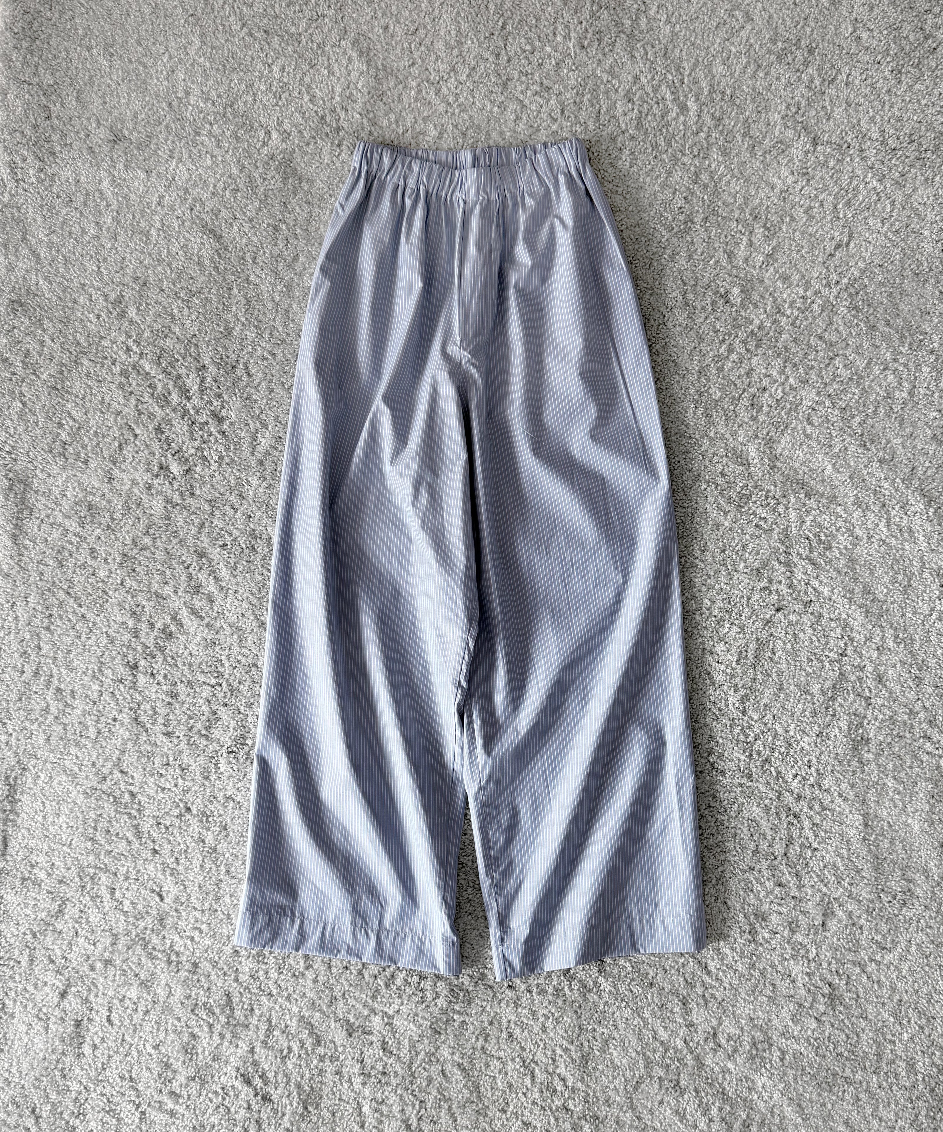 Baserange Claude pants "BLUE STRIPE"