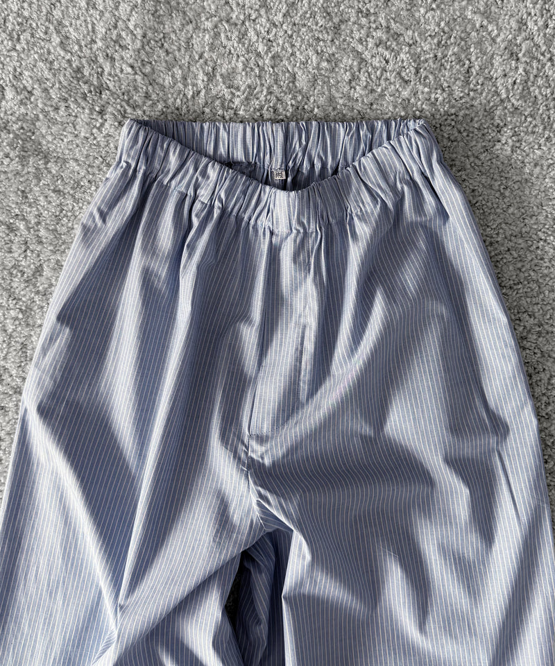 Baserange Claude pants "BLUE STRIPE"