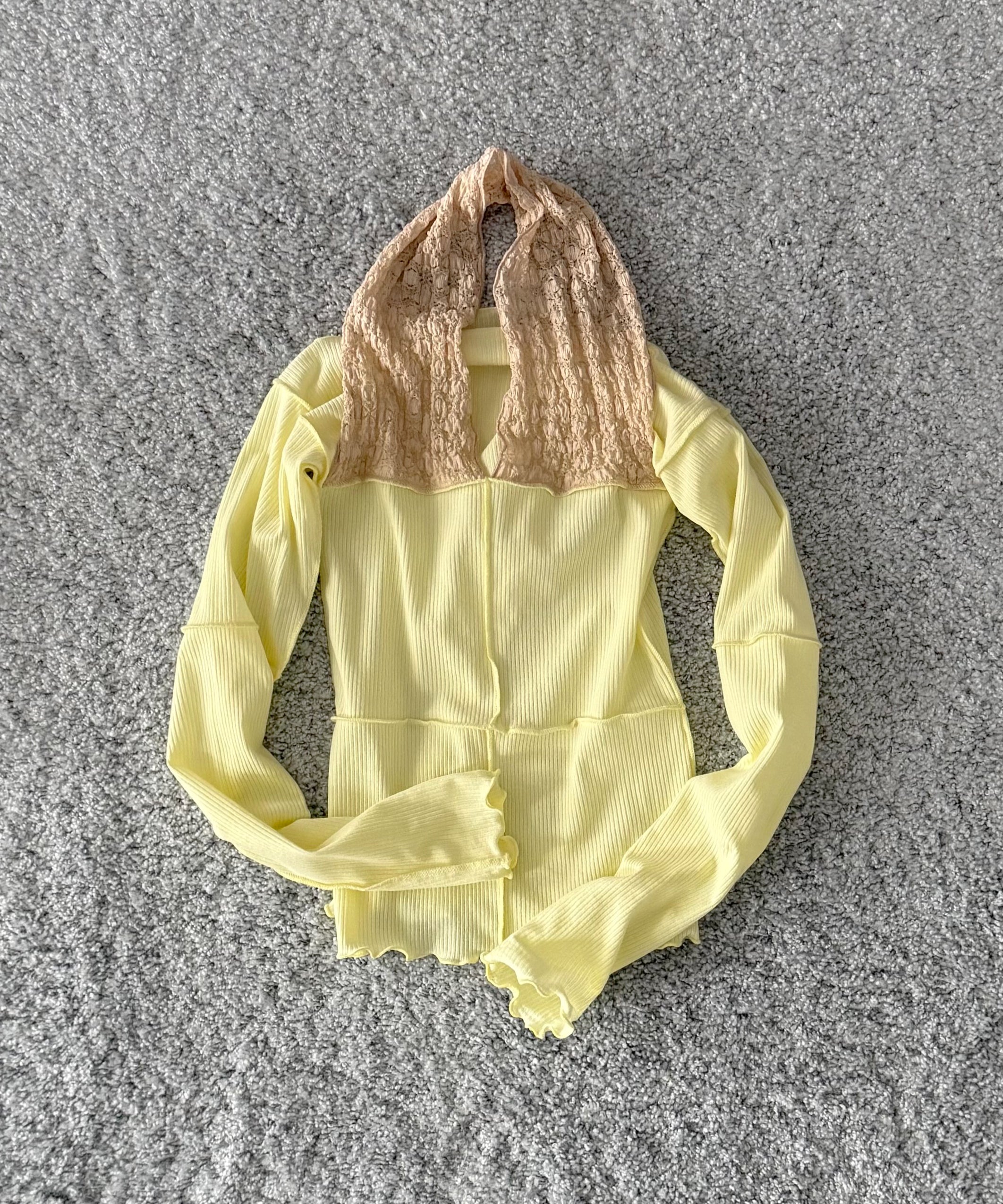 Baserange Husk long sleeve tee "IGUACULIME"