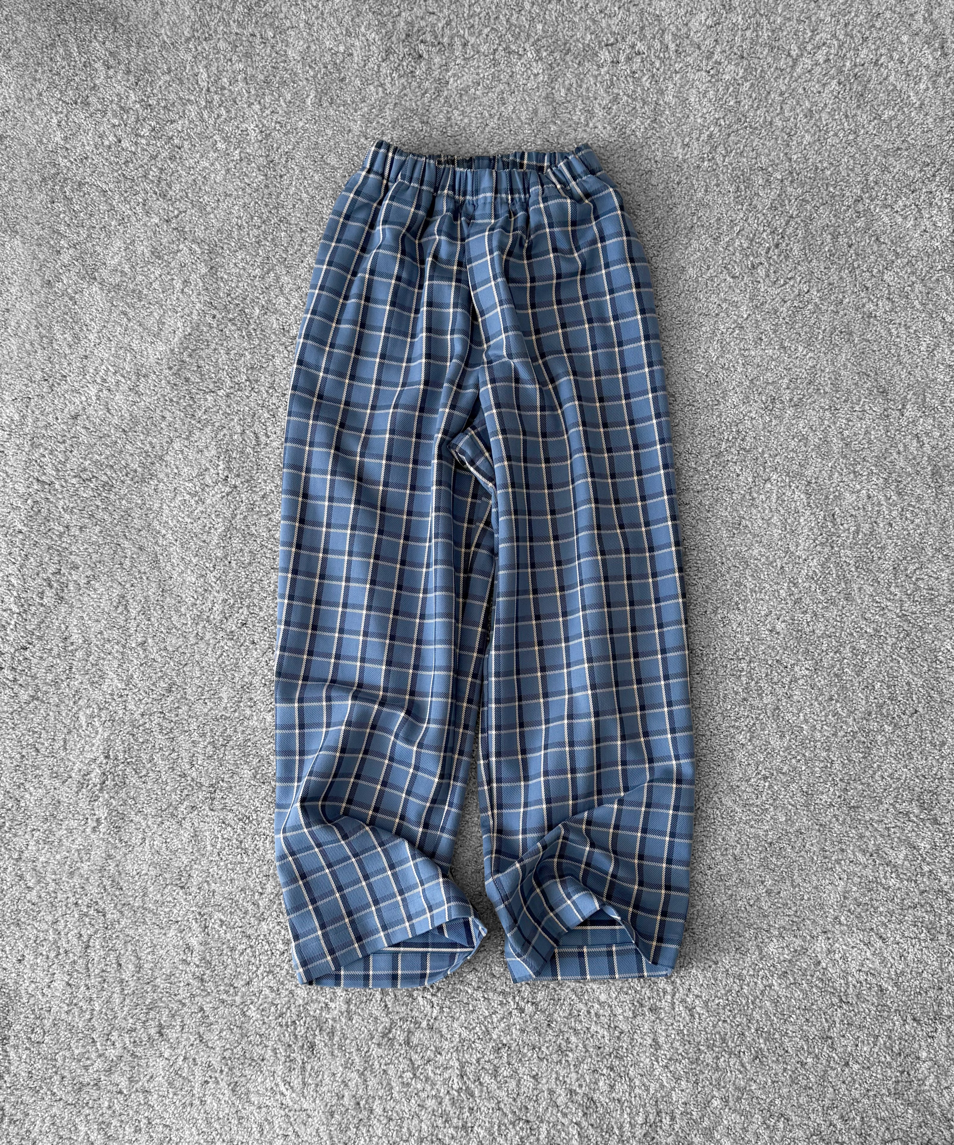 Baserange【ベースレンジ】Claude pants “EUREKA PLAID
