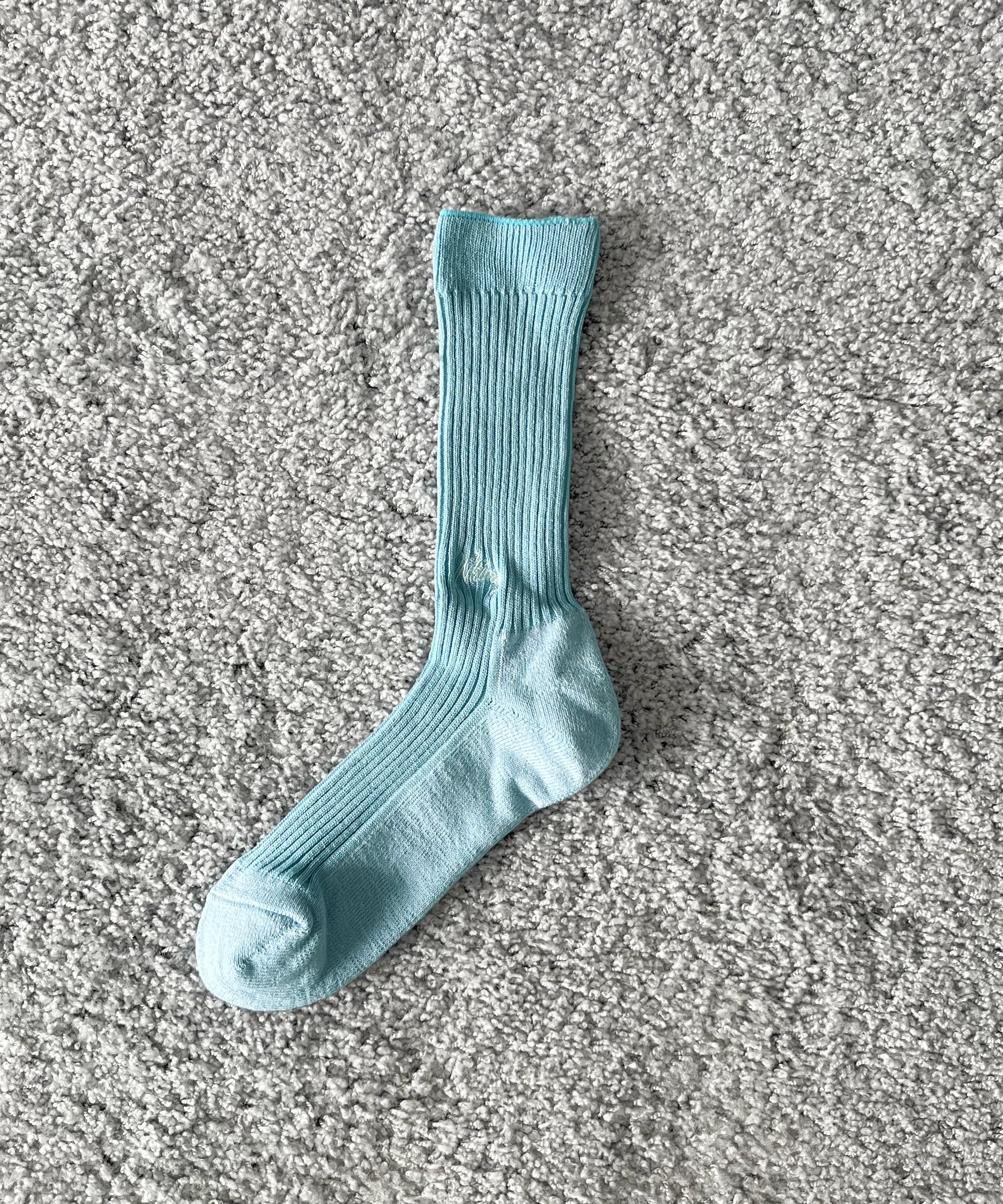 WHIMSY Emjay socks "LIGHT BLUE"