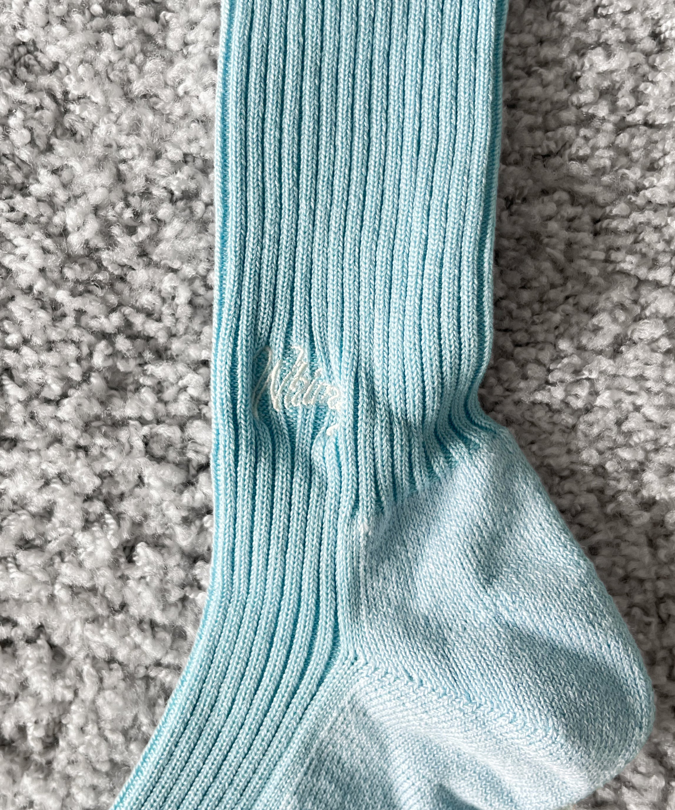 WHIMSY Emjay socks "LIGHT BLUE"