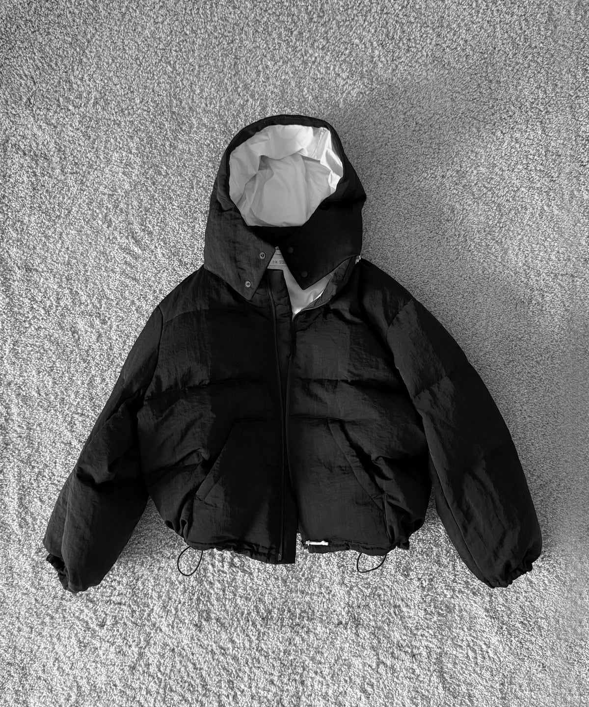 DIGAWEL DIGAWEL×F/CE. Hoodie puffer jacket “BLACK”