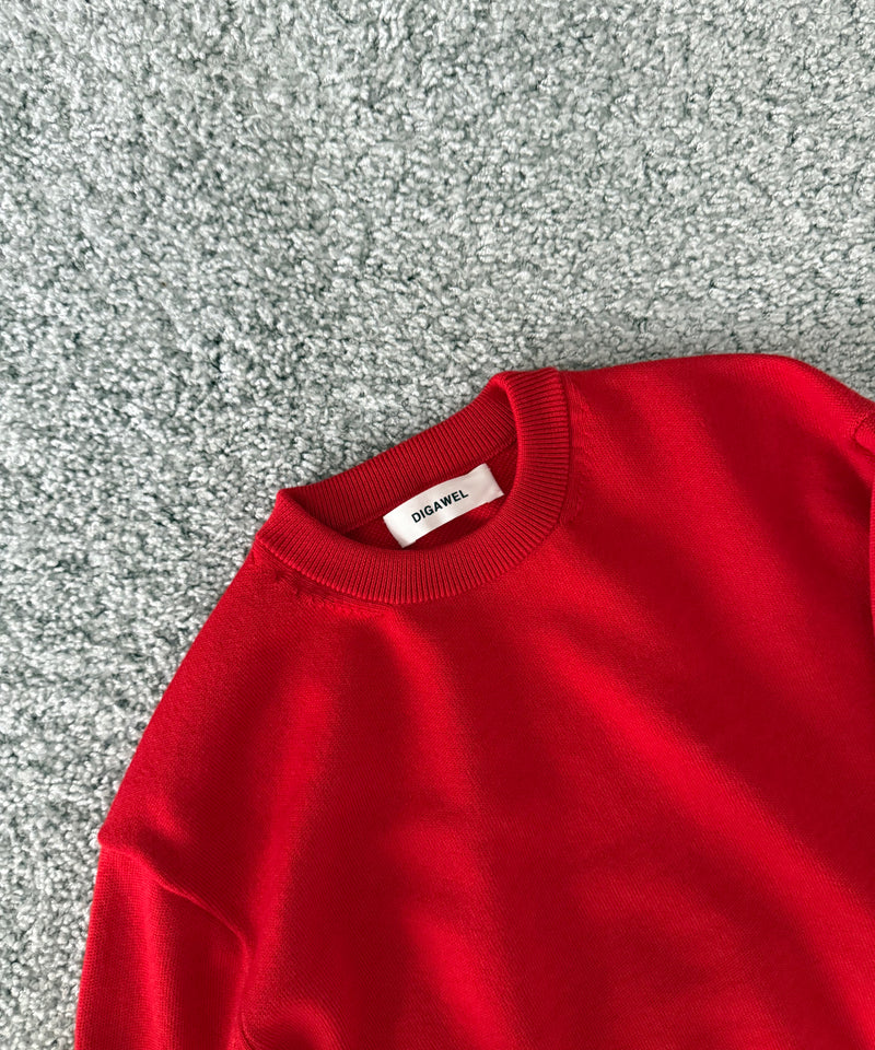 DIGAWEL Extrafine merino wool sweater "BLUE"