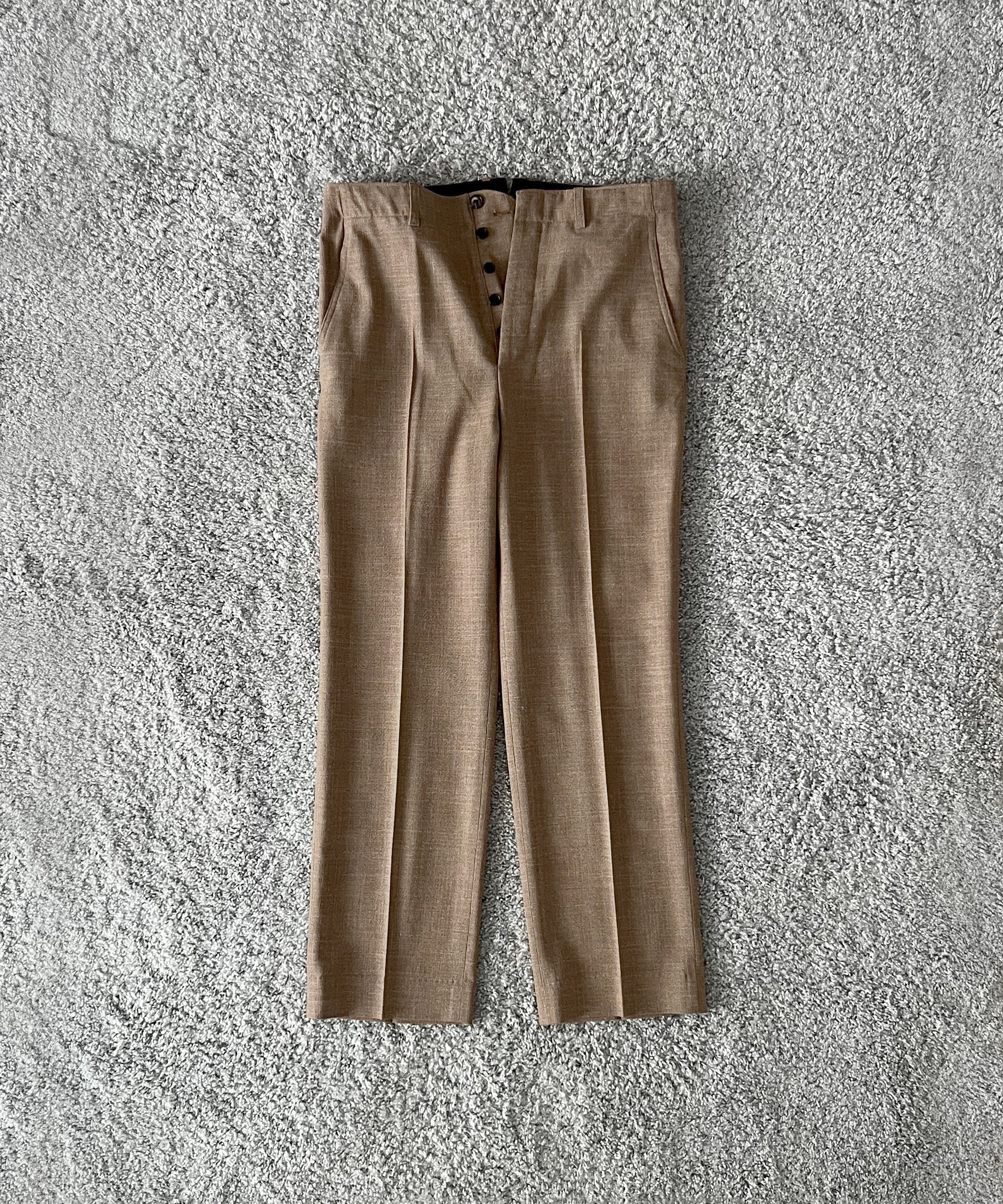 UNUSED【アンユーズド】Uw1189 Loro piana slacks “BEIGE