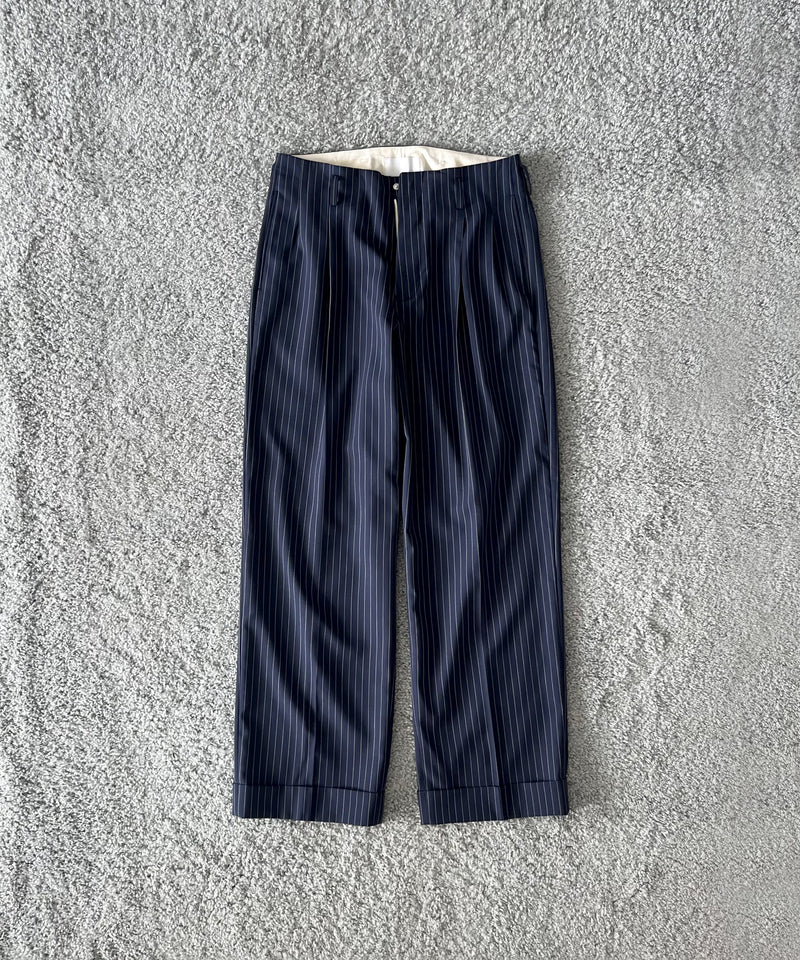 KAIKO Wool wide slacks "HOUNDTOOTH"
