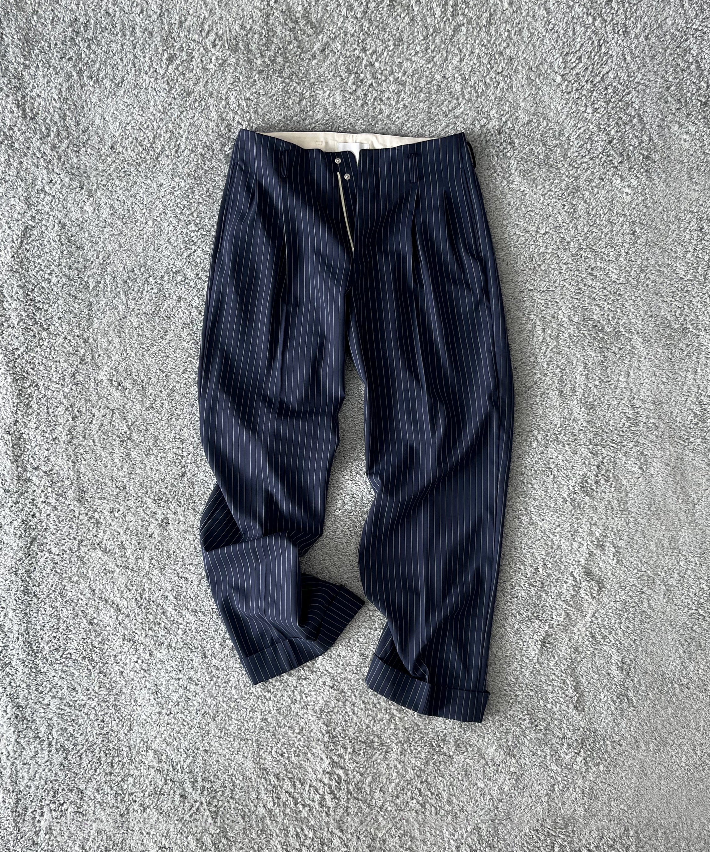 KAIKO【カイコー】Wool wide slacks 