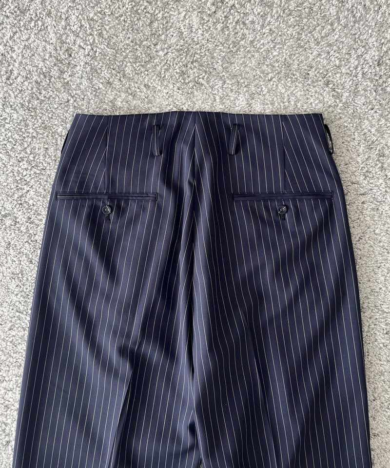 KAIKO Wool wide slacks "STRIPE"