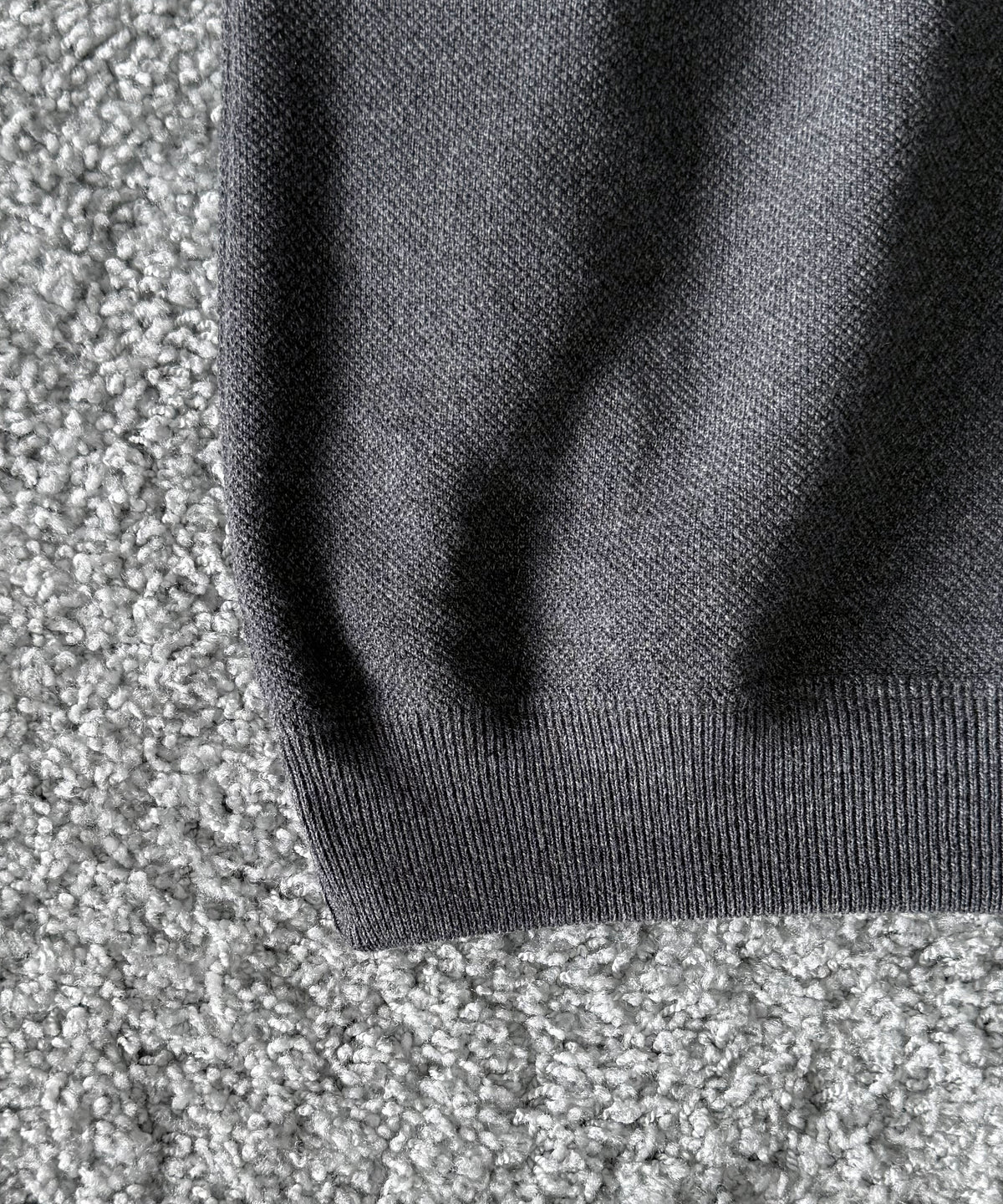 crepuscule Co/wo moss stitch skipper "M.GRAY"